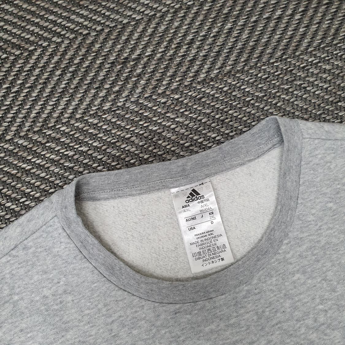 아디다스 기모 맨투맨 남자105~110 상품이미지2