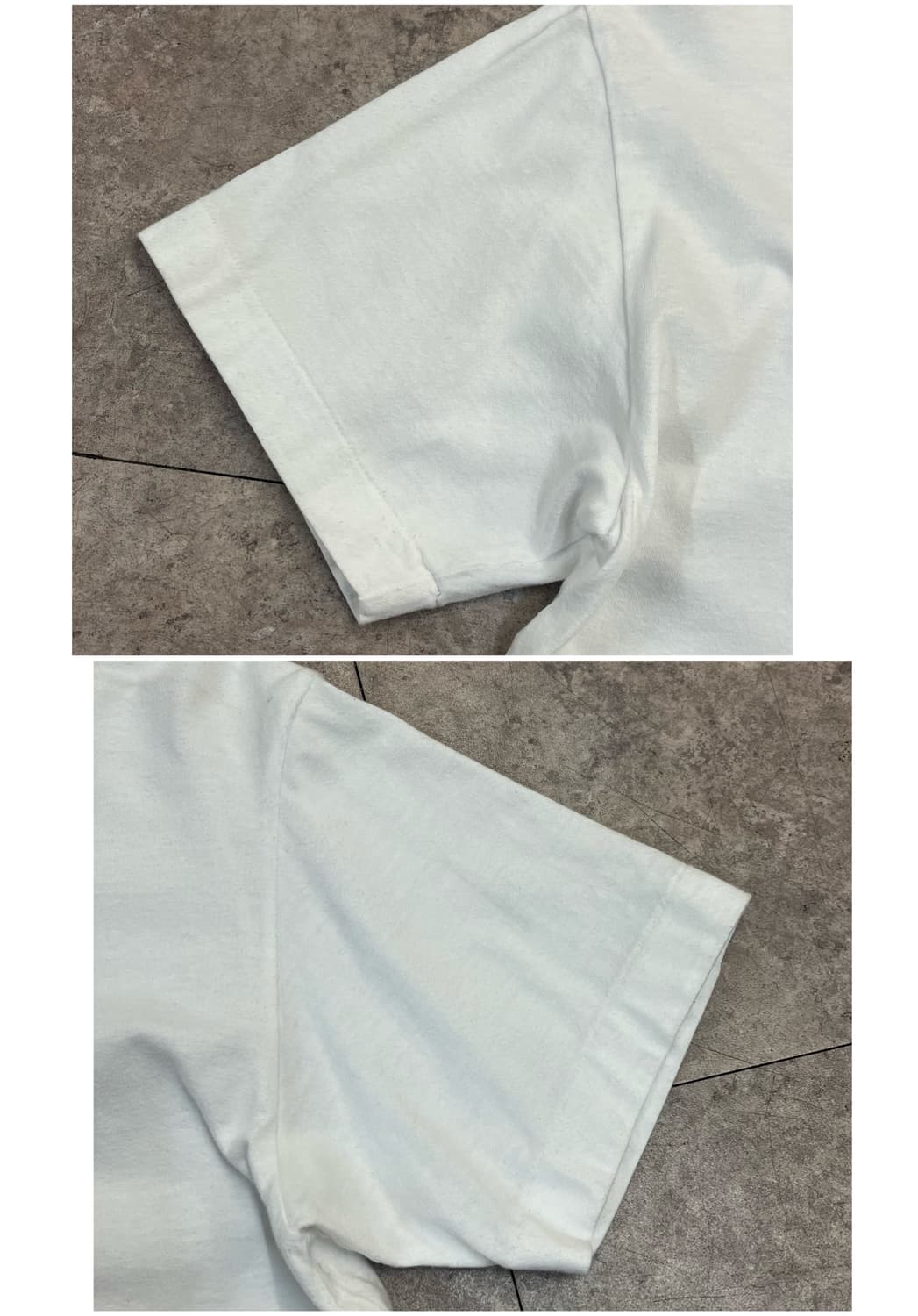 꼼데가르송 레드 하트 반팔티 화이트 XL #csz3327 상품이미지6