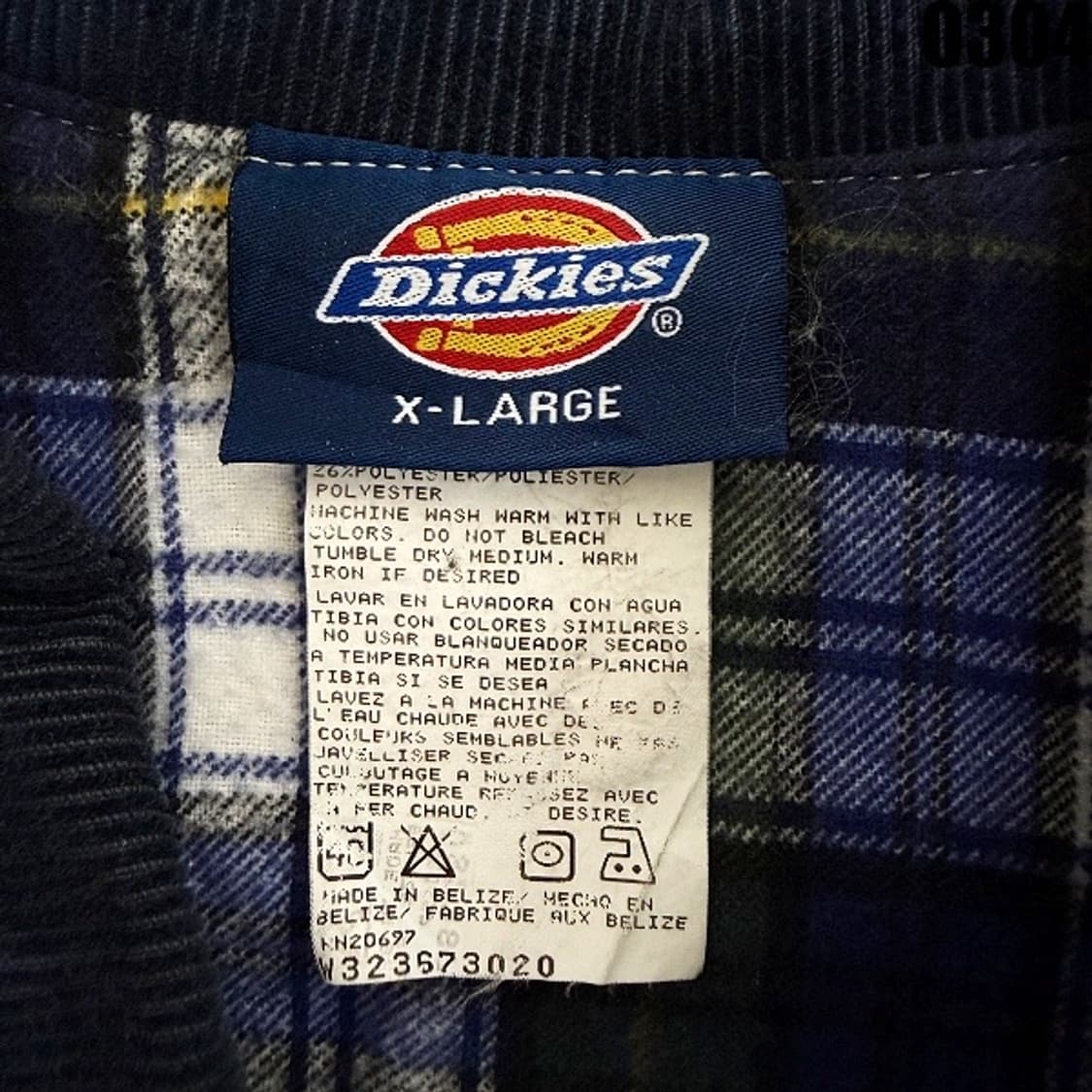 디키즈 워크웨어 스타일 커버올 자켓 XL 0304 상품이미지6