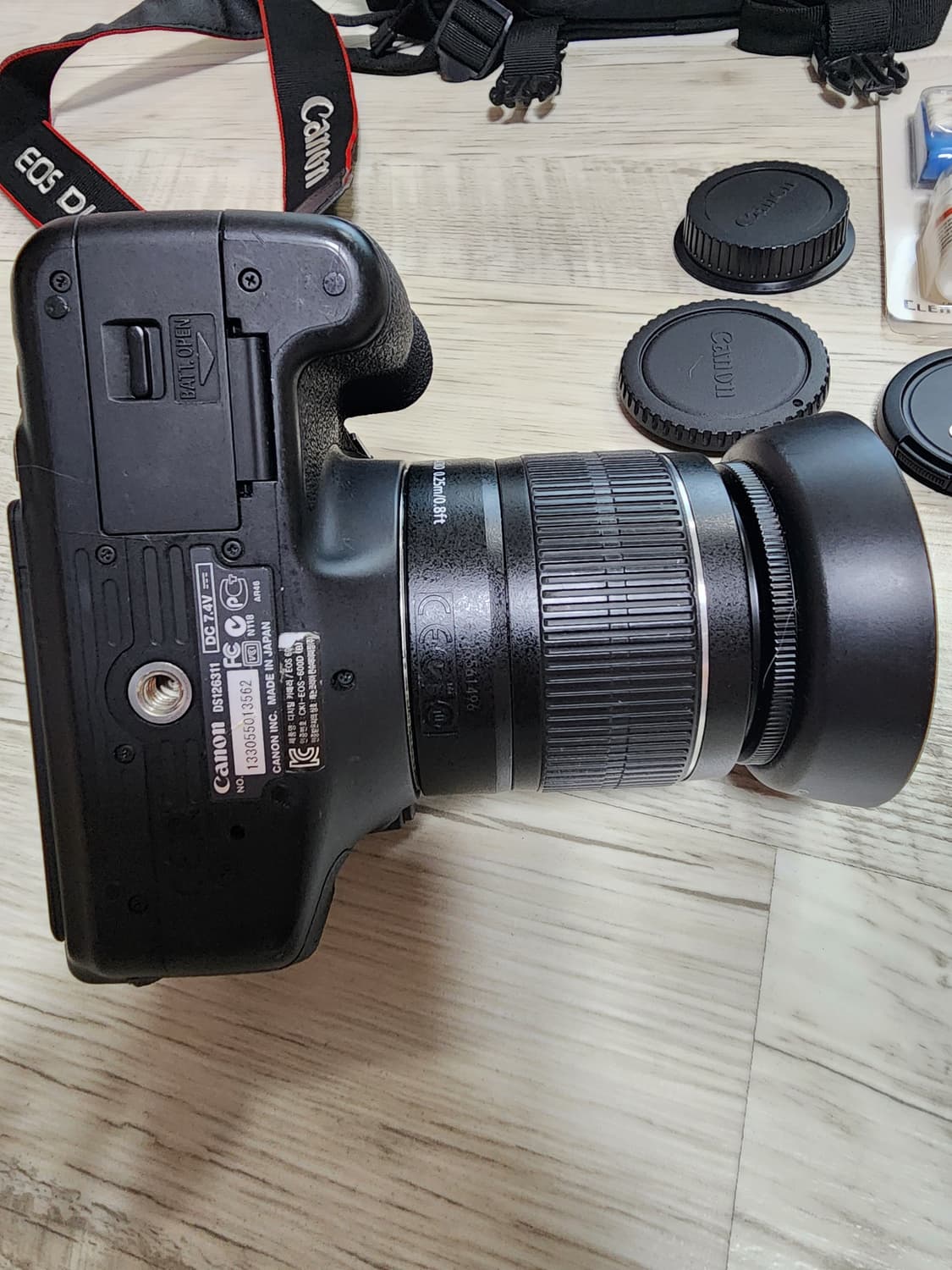캐논 EOS 600D 번들렌즈(efs 18-55mm)셋 팜  상품이미지6