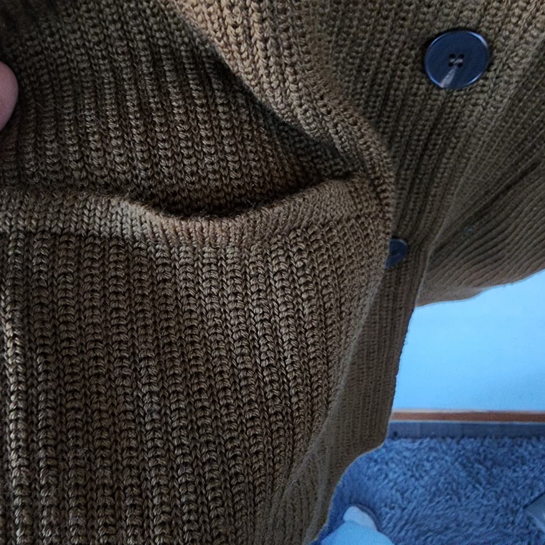 g스튜디오 브라운 니트 자켓 상품이미지4