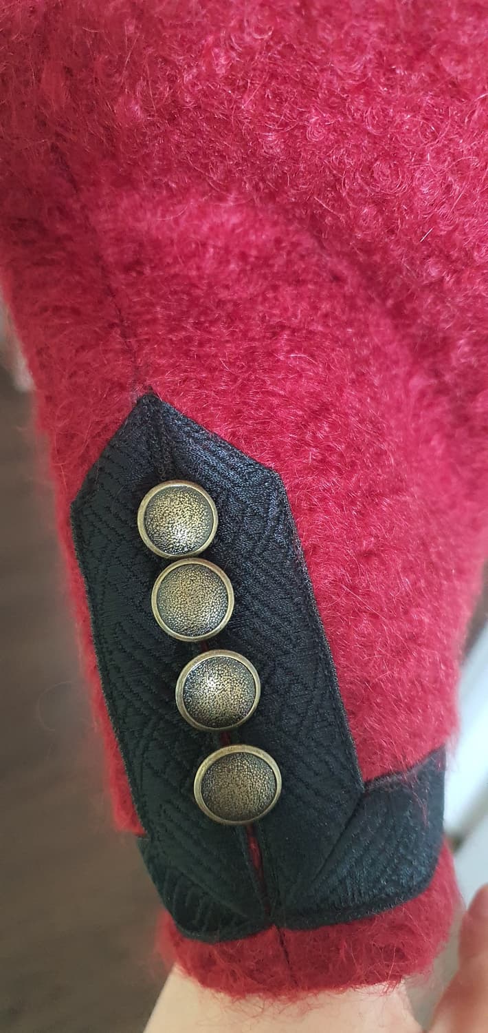 생로랑 모헤어 오피서 자켓 48 상품이미지9