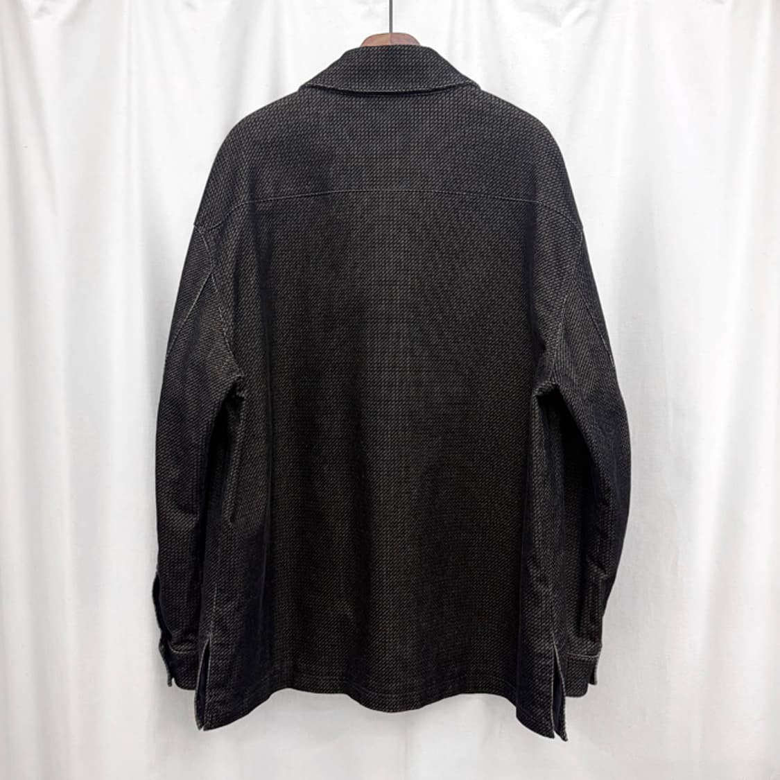 펜디 FF 체크 로고 셔츠 자켓 상품이미지5