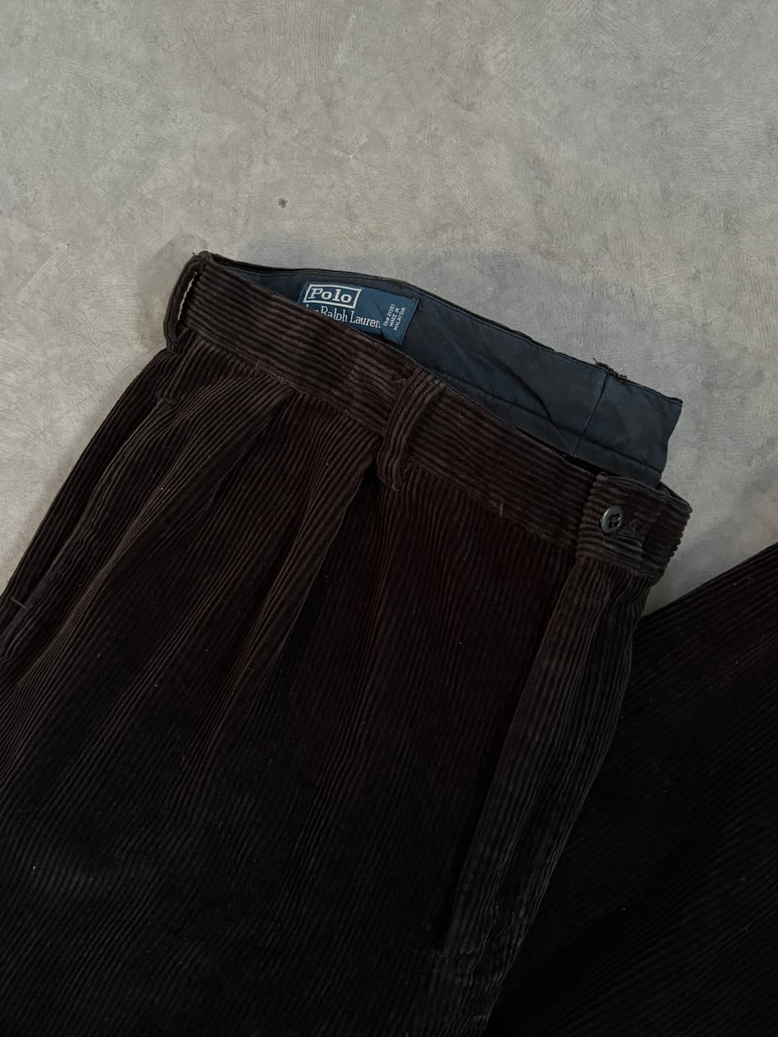 Polo 폴로 랄프로렌 블랙 코듀로이 팬츠 상품이미지5