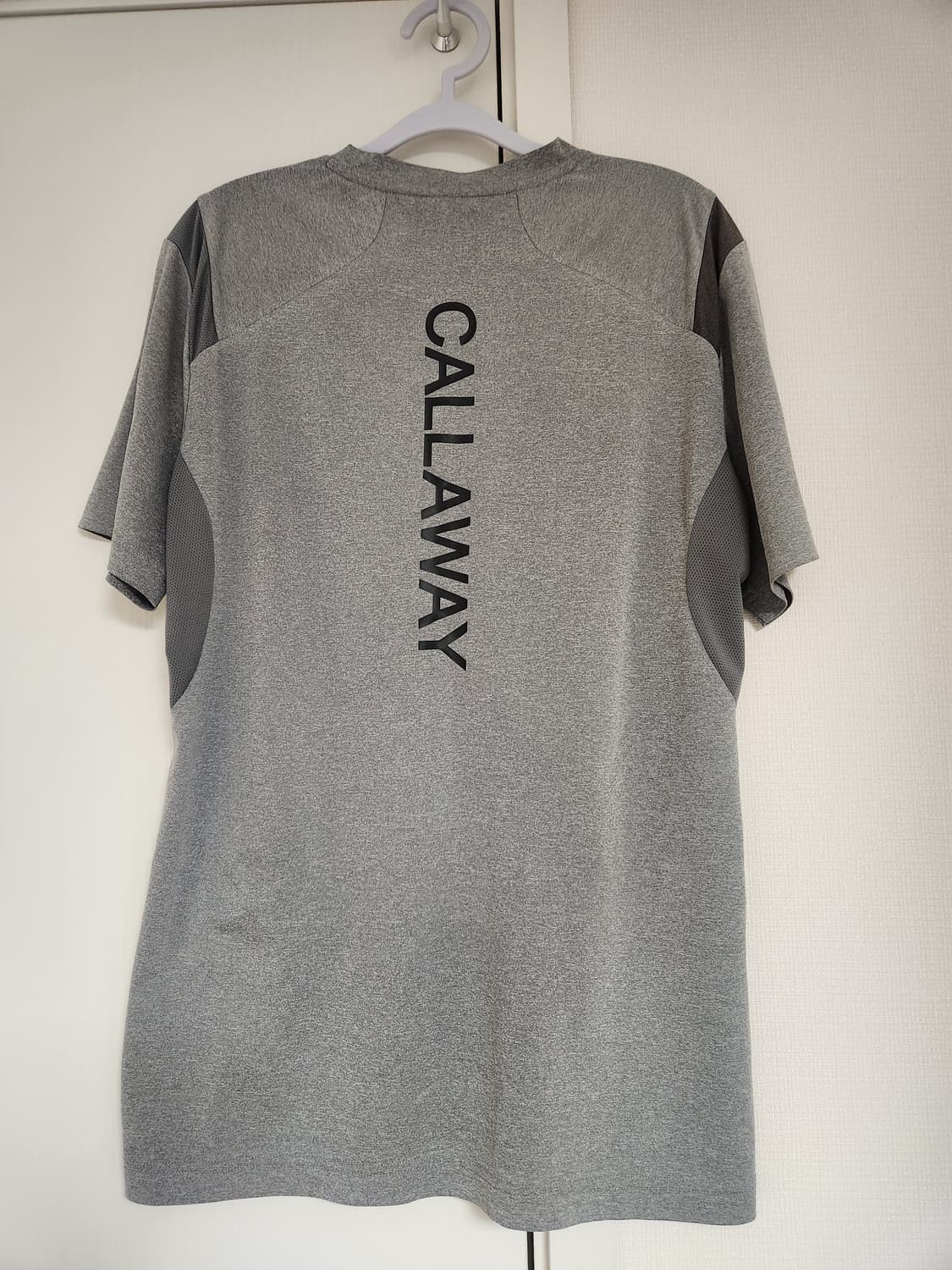 캘러웨이 그레이 반팔 기능성 티셔츠 상품이미지2