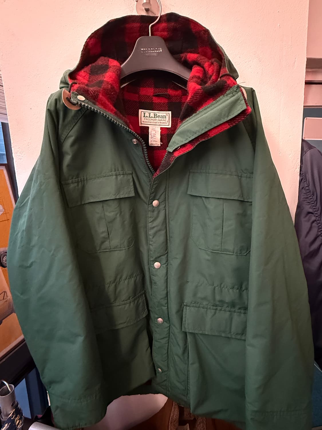 USA made🇺🇸 LLbean 빈티지 그린 마운틴파카 M 상품이미지1