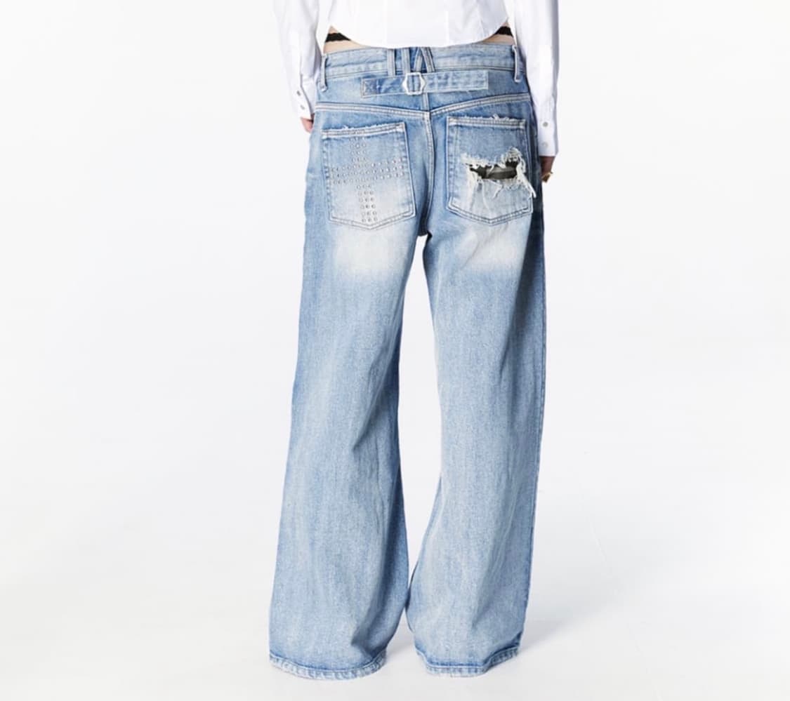 2000아카이브스 SNYDER WIDE DENIM (BLUE) 02 상품이미지2