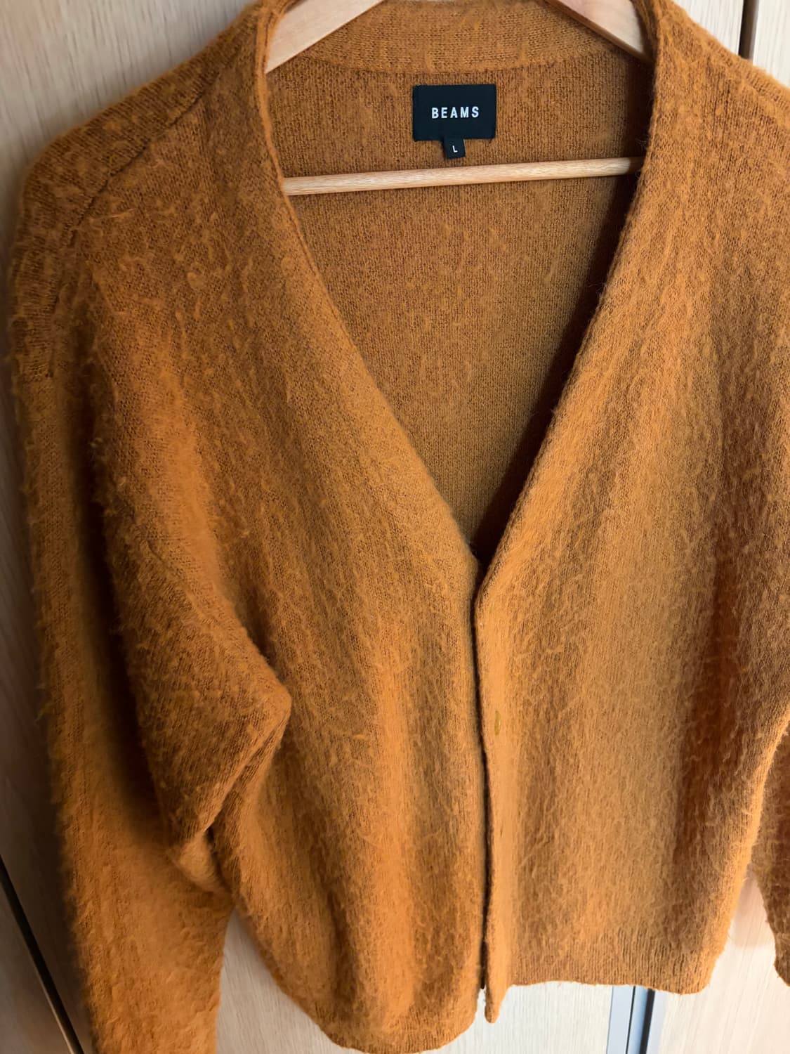 (BEAMS ) 빔즈가디건 L  상품이미지4