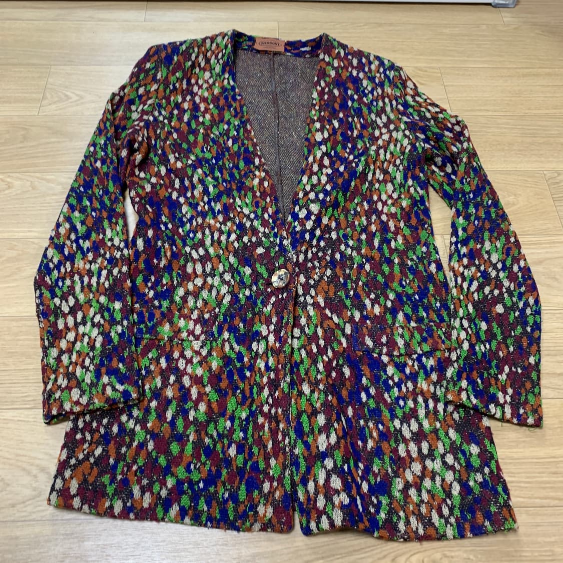 S)Missoni 미쏘니 90s 자카드 니트 자켓 셋업(55추천) 상품이미지2