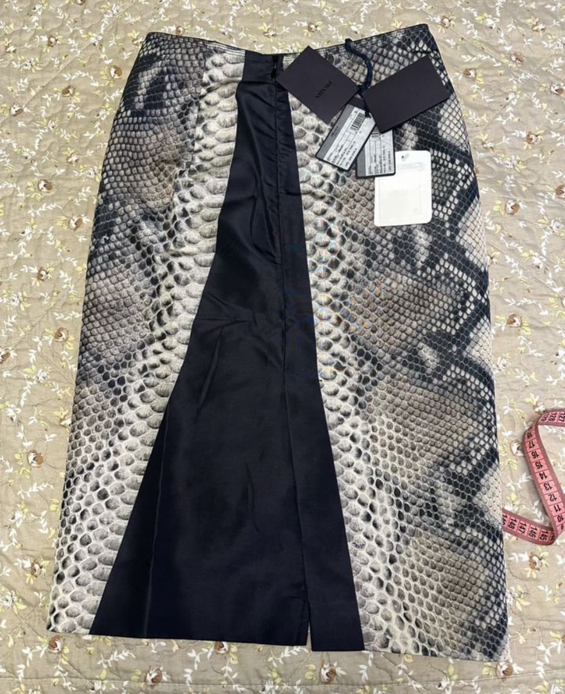 PRADA 프라다 09/SS 미디 스커트(실크)38 사이즈-해외발송 상품이미지6