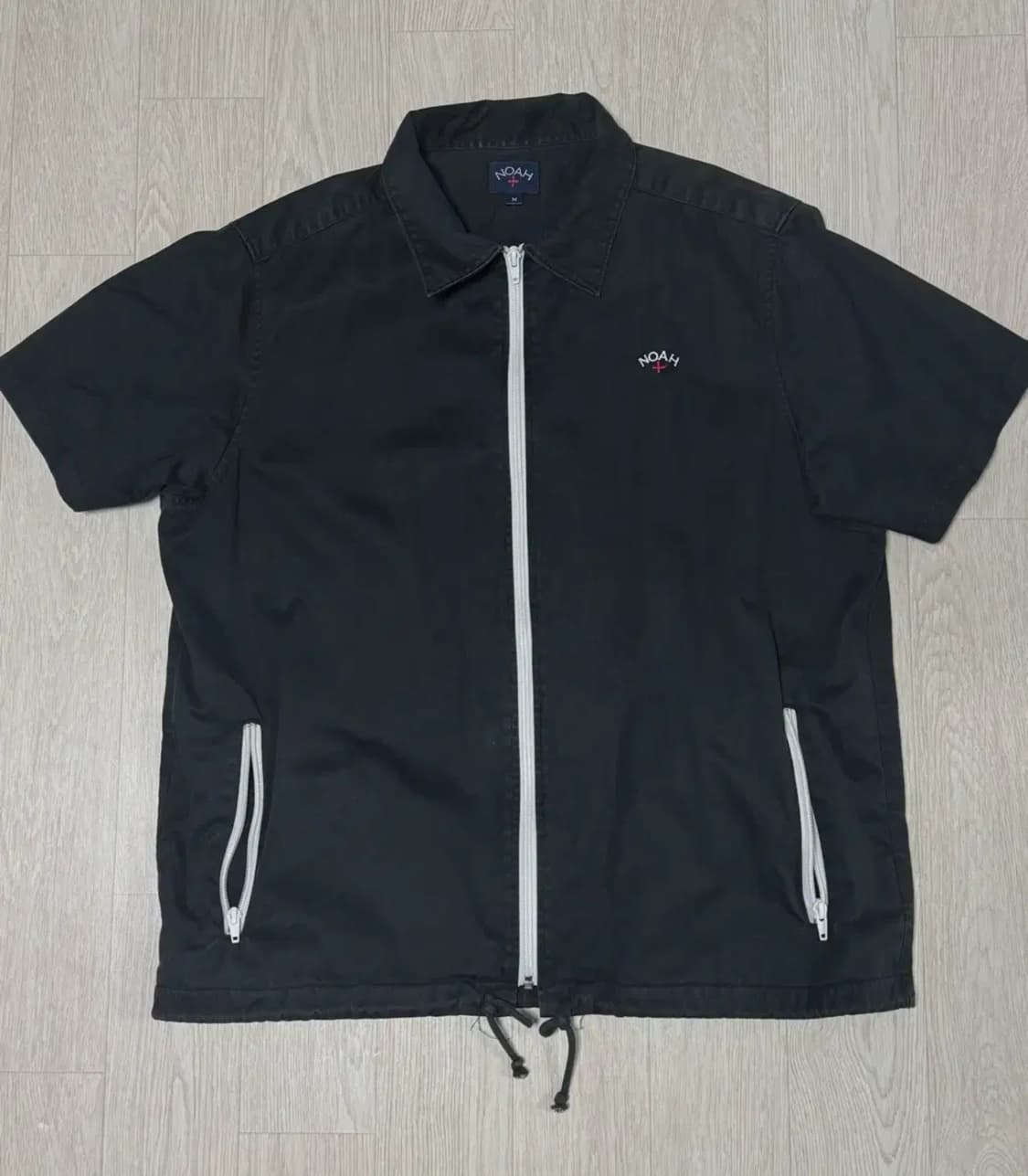 Noah 노아 워크 셔츠 블랙 M zip up work shirt 상품이미지3