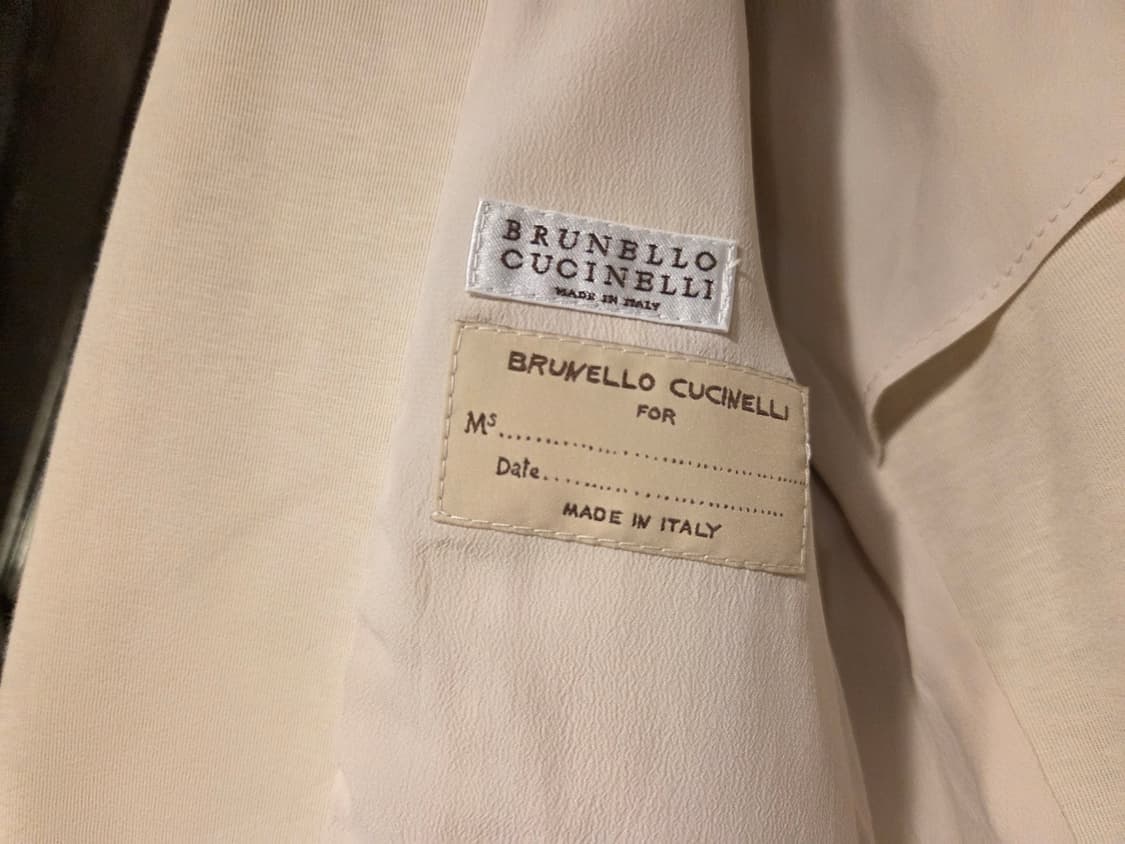 브루넬로 쿠치넬리 숄칼라자켓 상품이미지6