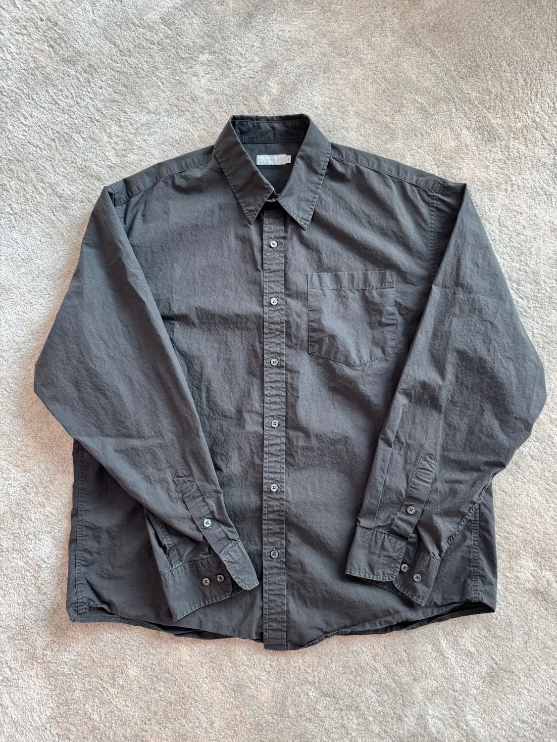 [파브레가] 카일리 체크 셔츠 2사이즈 (다크 네이비) 상품이미지6