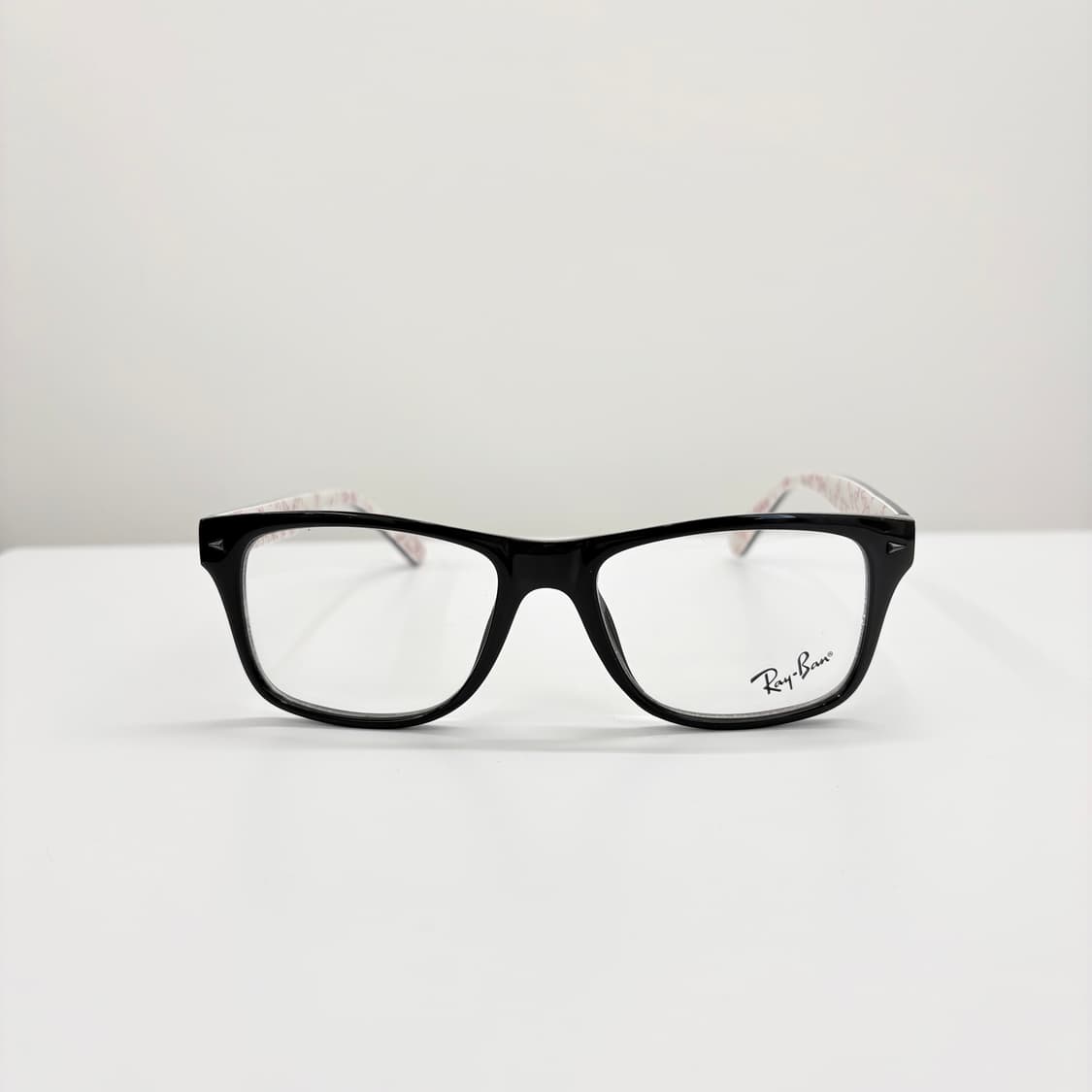 RAYBAN 레이밴 레터링 블랙 뿔테 상품이미지3