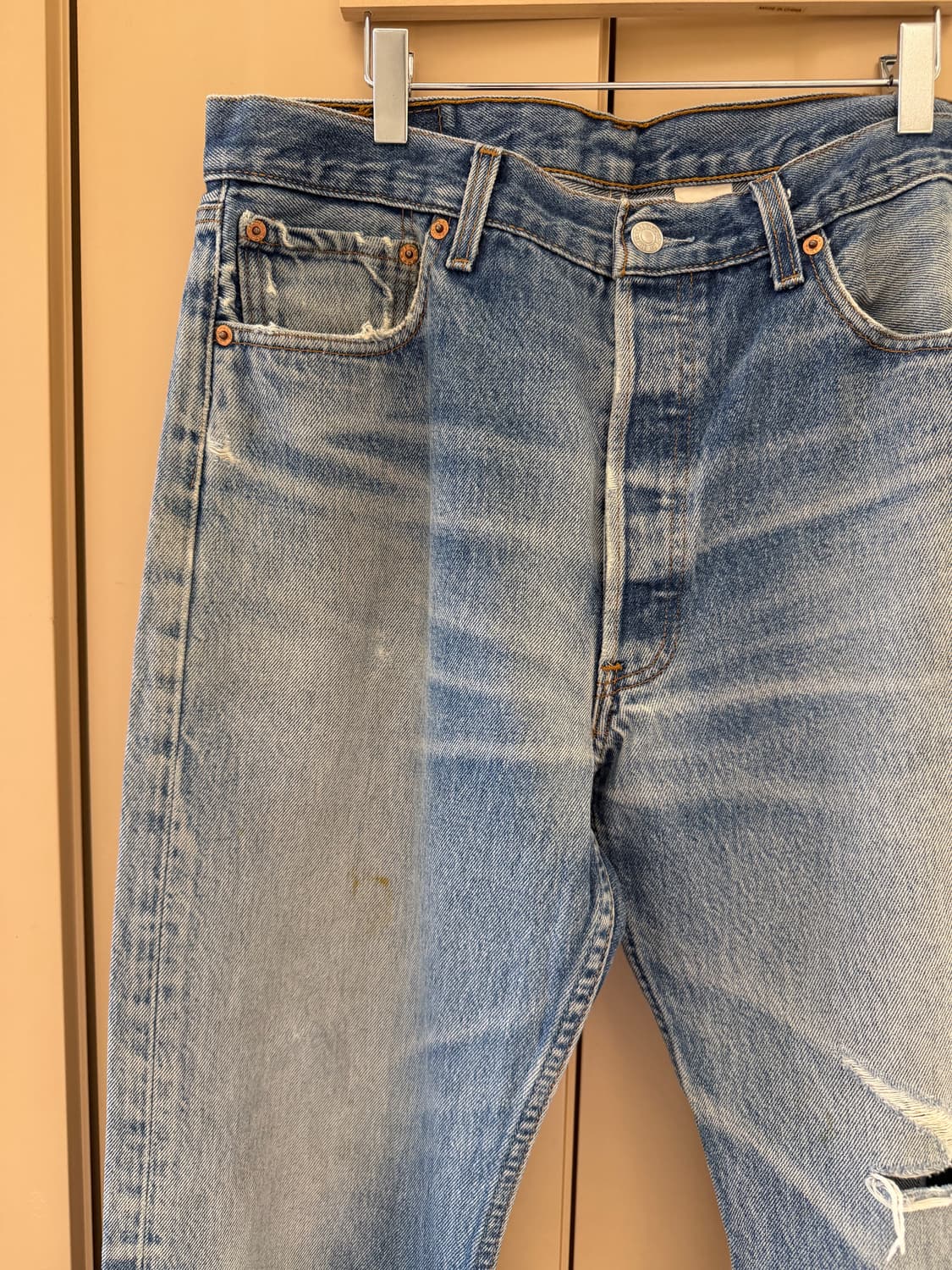 리바이스 501 vtg 데님 상품이미지3