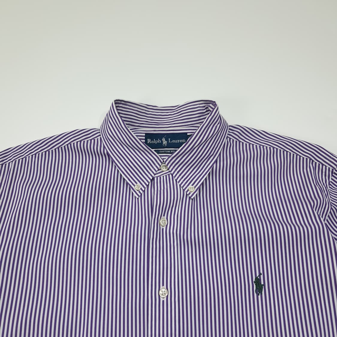 CL815 XL 폴로 00s 스트라이프 퍼플 셔츠 남방 상품이미지2