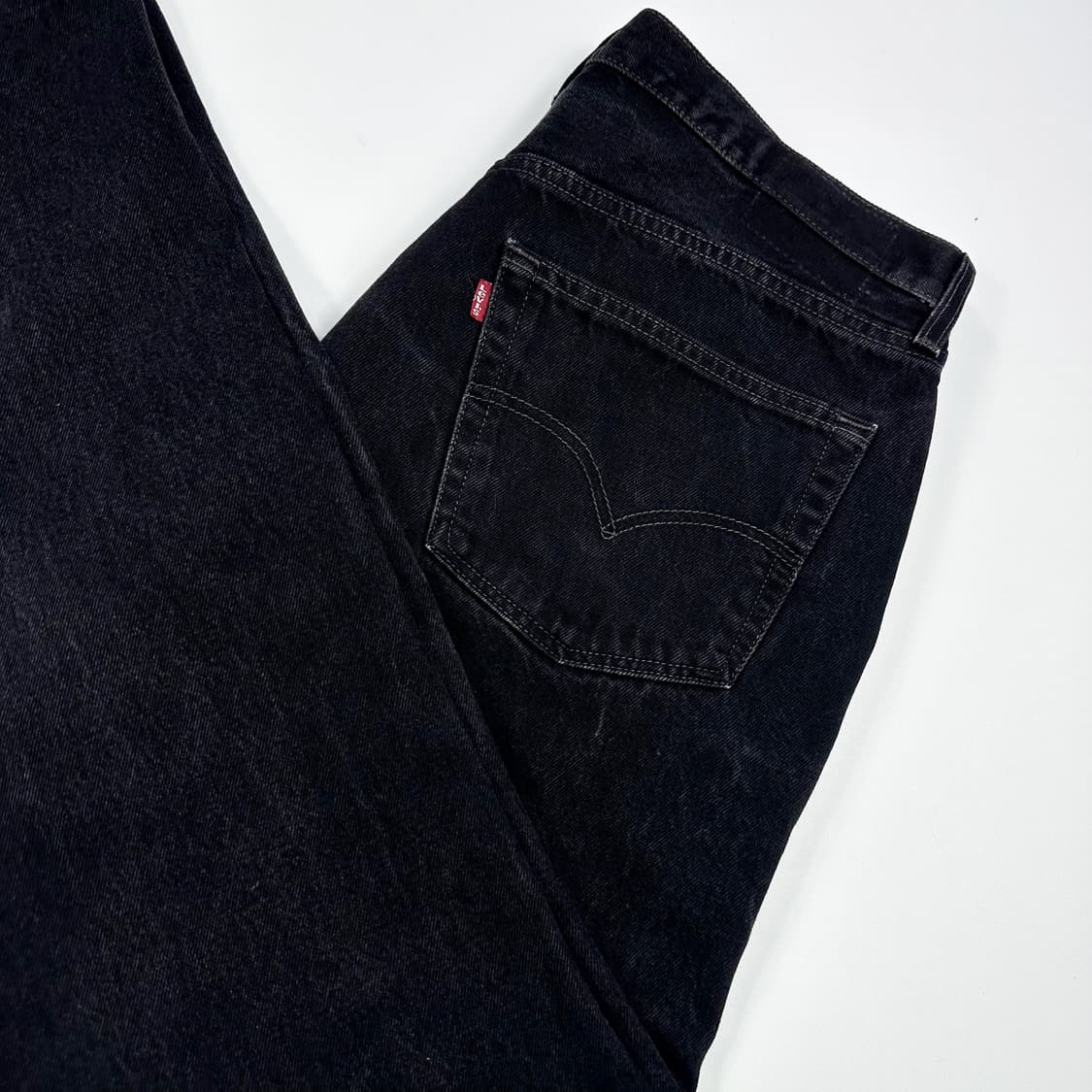 리바이스 501 USA 오리지널 흑청 데님 팬츠 (36인치) 상품이미지1