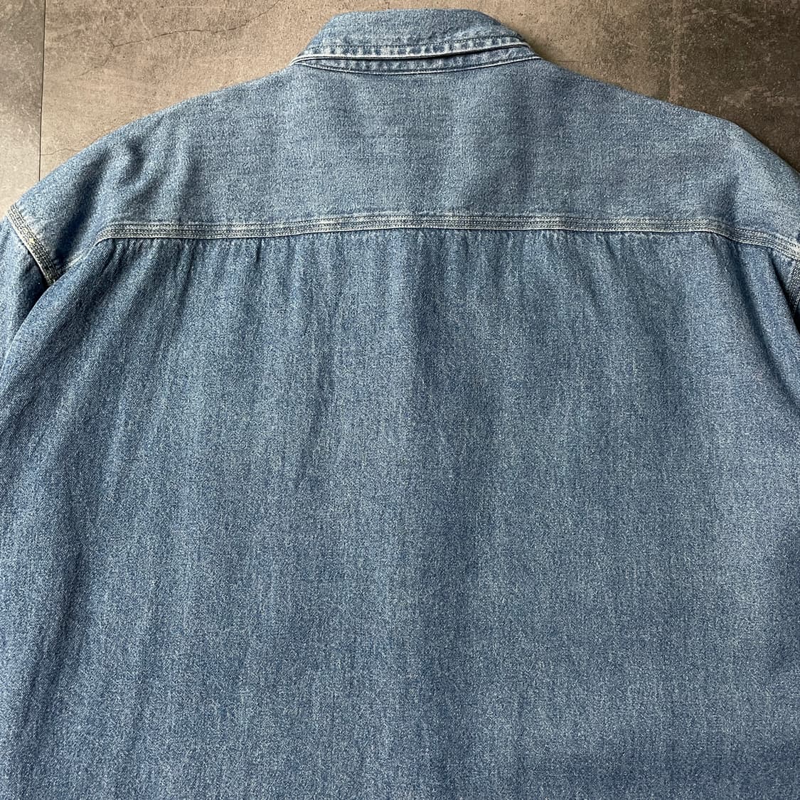 PORT AUTHORITY 빈티지 데님 코튼 셔츠 A00534 상품이미지8