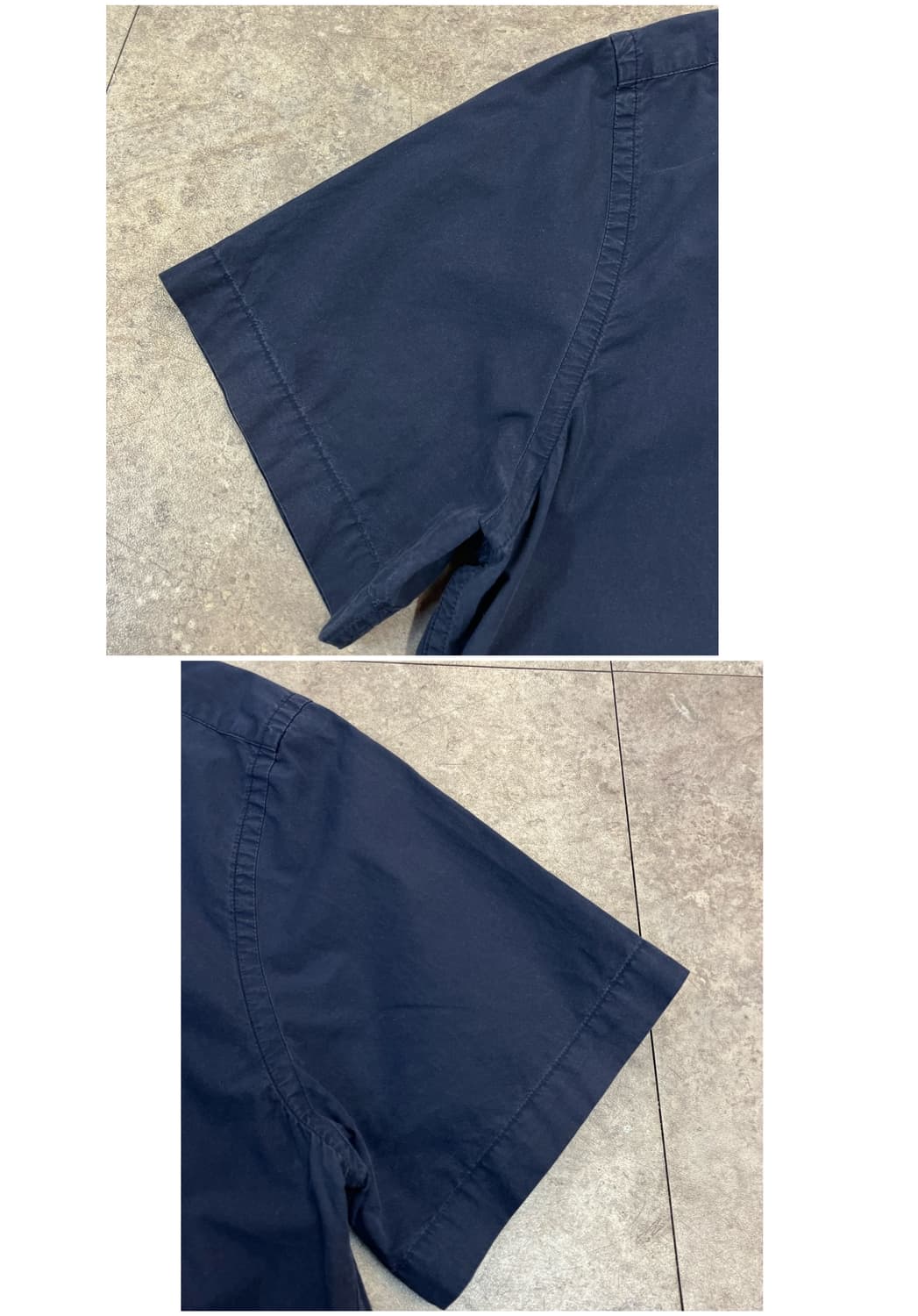 타미힐피거 포켓 반팔 셔츠 네이비 L #csz3575 상품이미지7