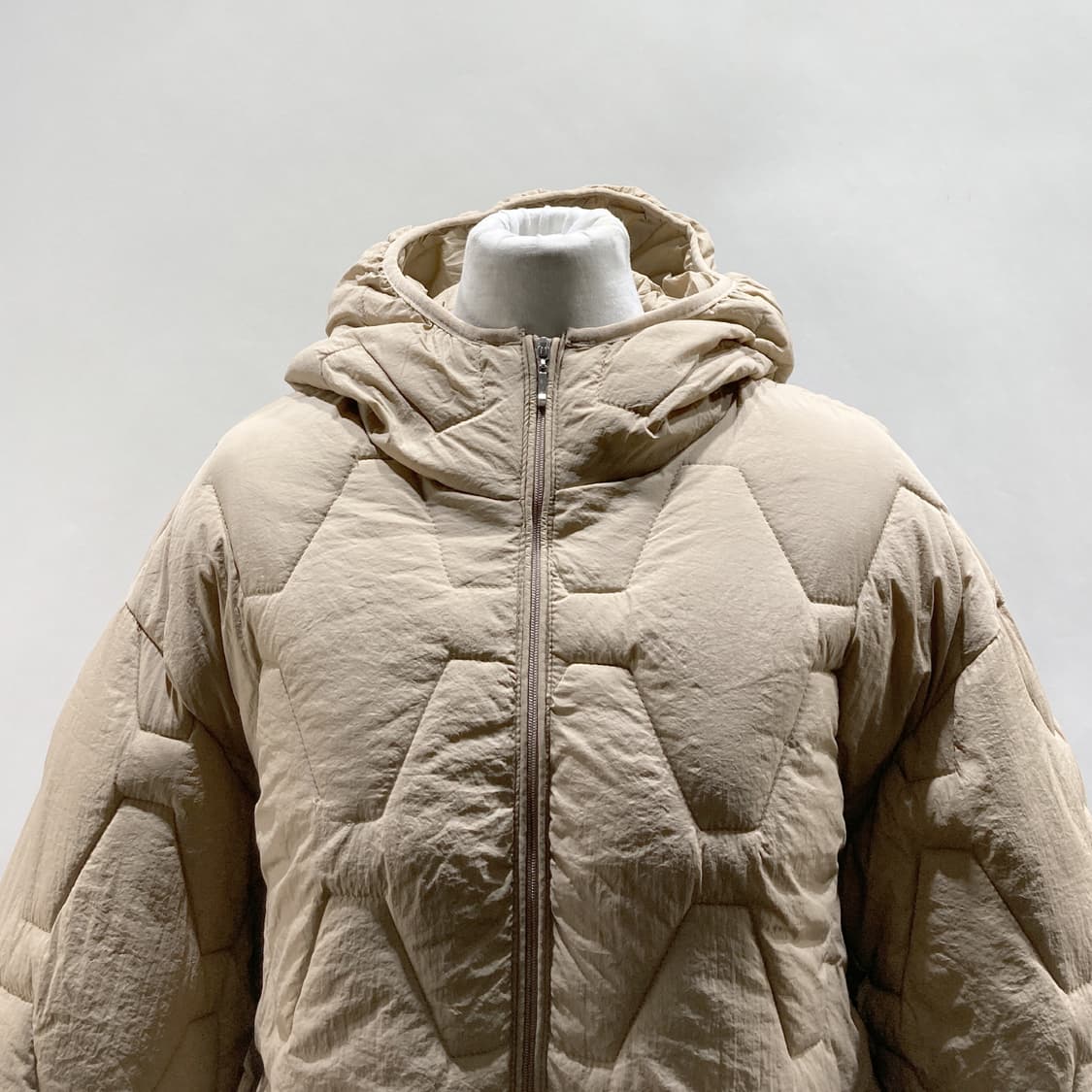 오스본 2023 여성패딩자켓 베이지 F 상품이미지1