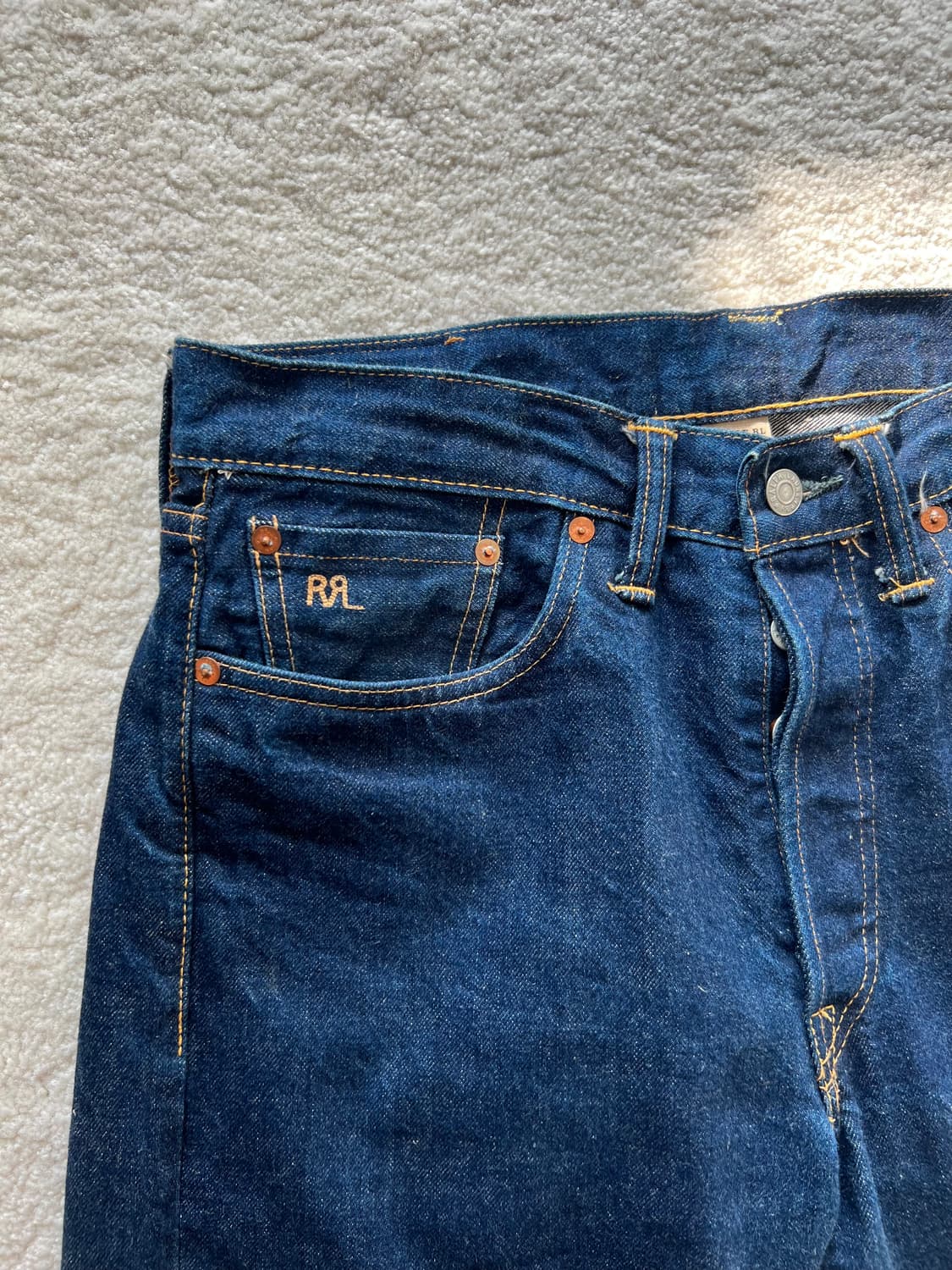 더블알엘 스트레이트핏 데님 상품이미지2