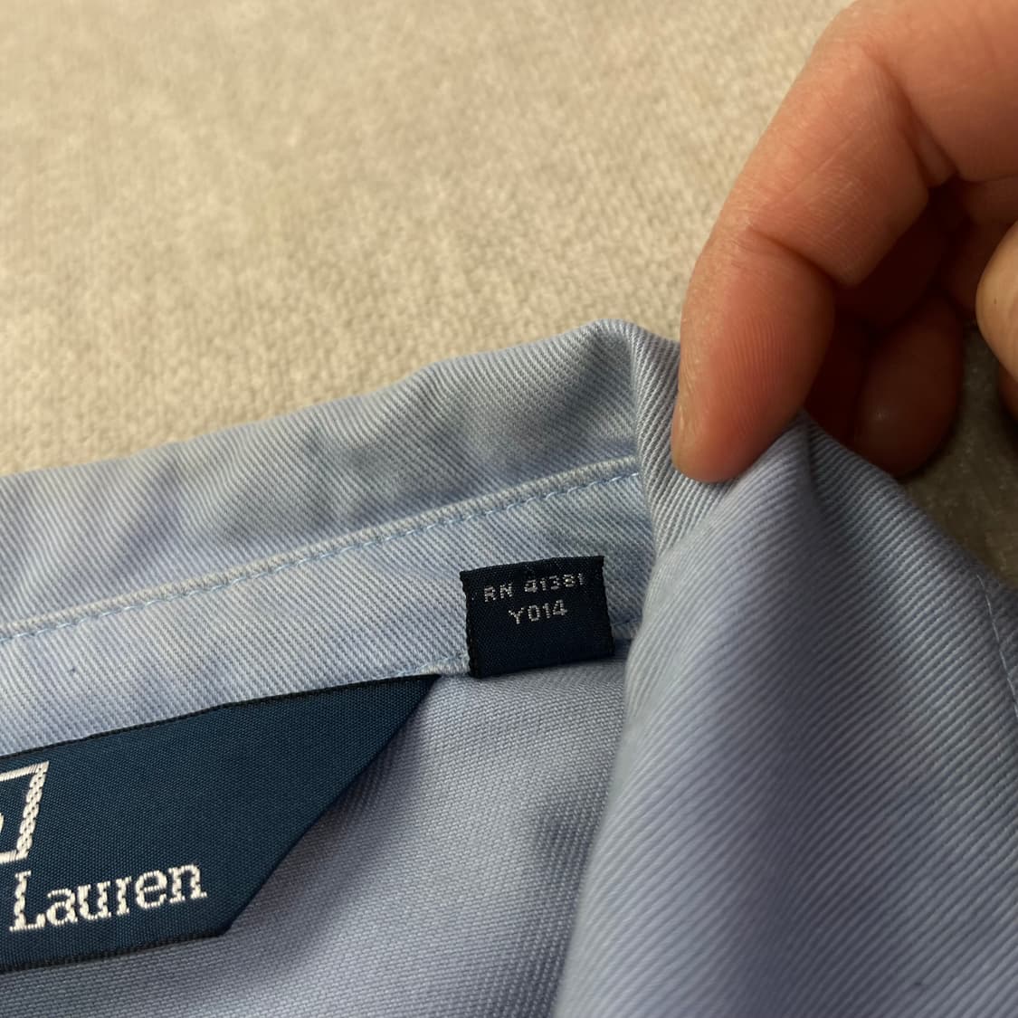 100 폴로랄프로렌 스카이블루 바라쿠타 블루종 자켓 상품이미지5