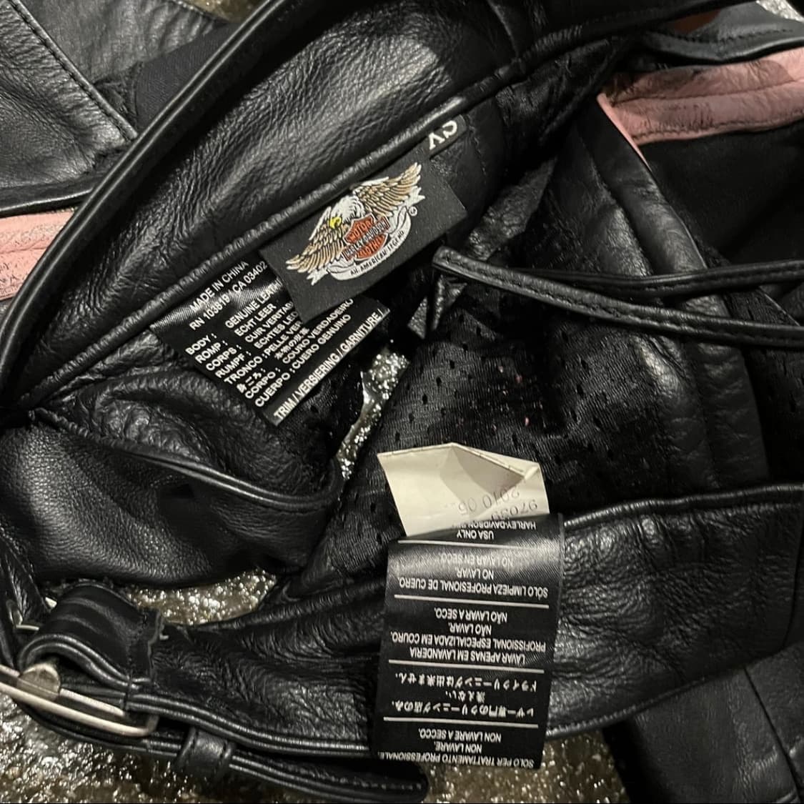 할리데이비슨 가죽 챕스 팬츠 상품이미지7