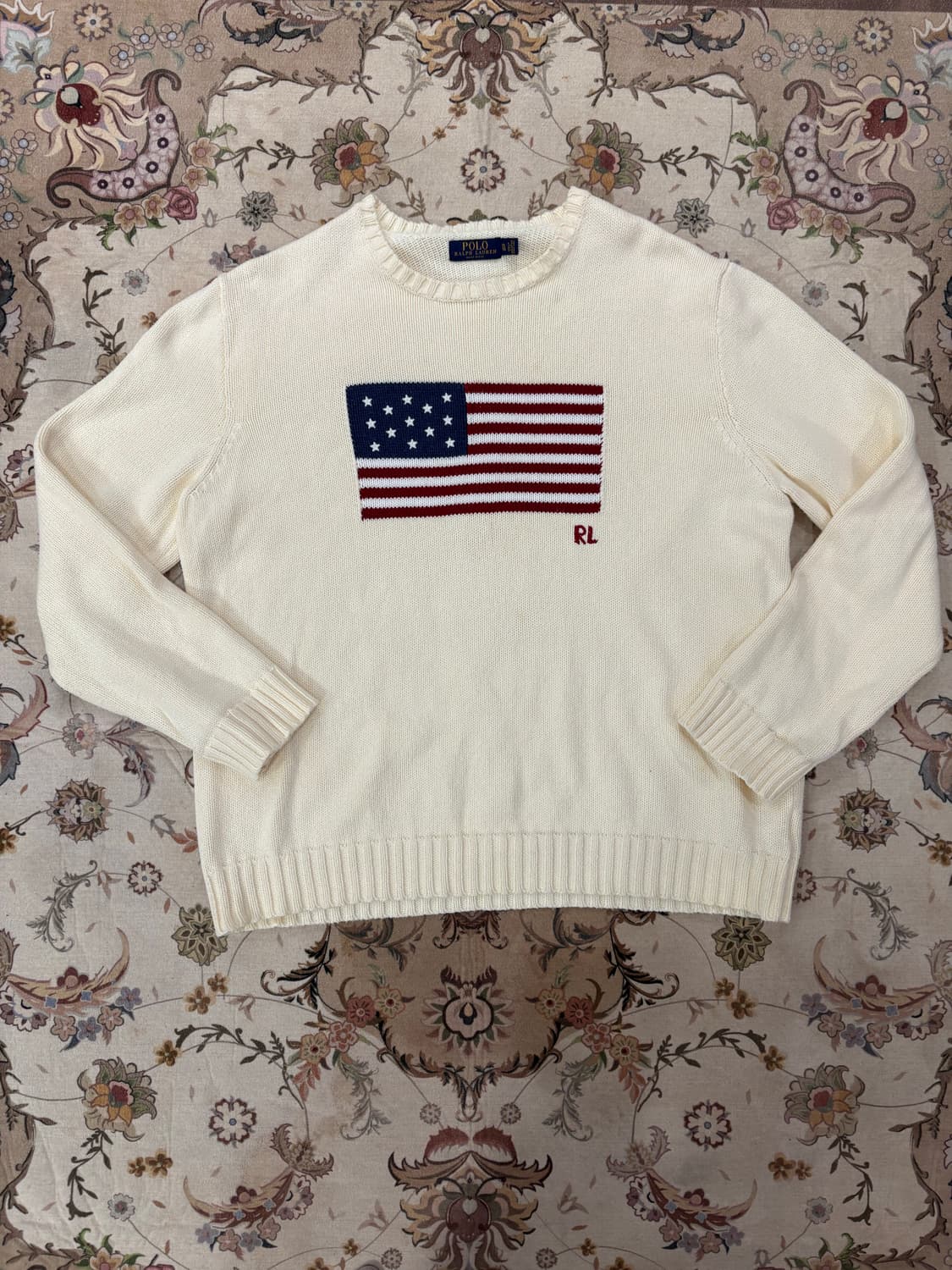 폴로랄프로렌 성조기 코튼니트 상품이미지1