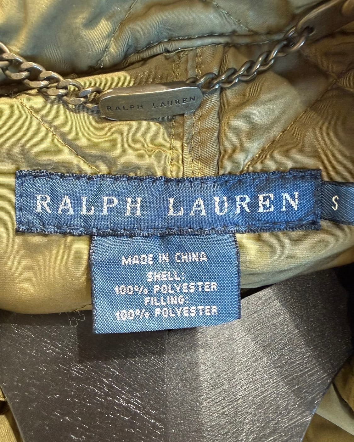 폴로 랄프로렌 카키 퀼팅 유틸리티 베스트 자켓  상품이미지8