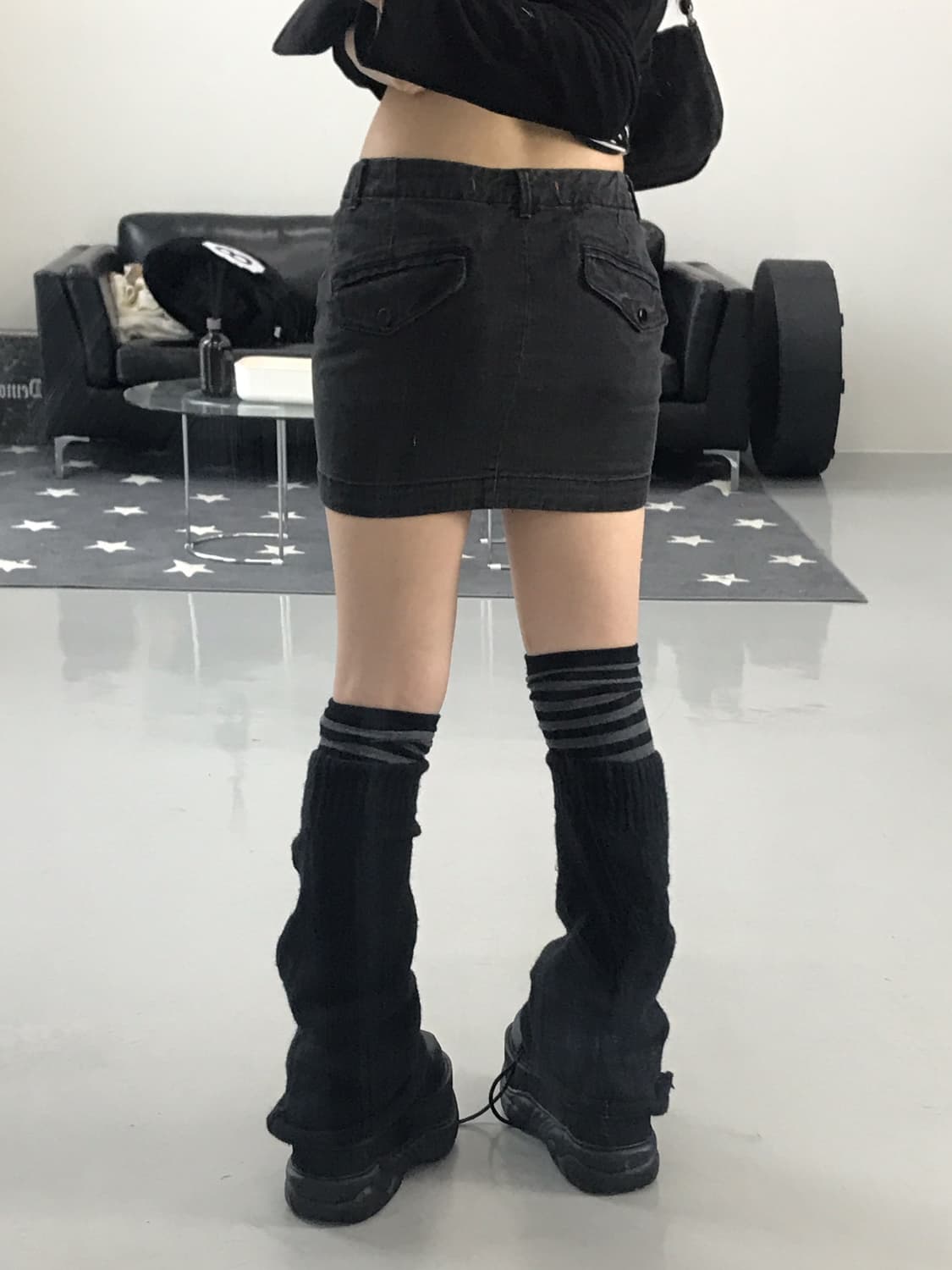 G By Guess Detail Mini Skirts 상품이미지2
