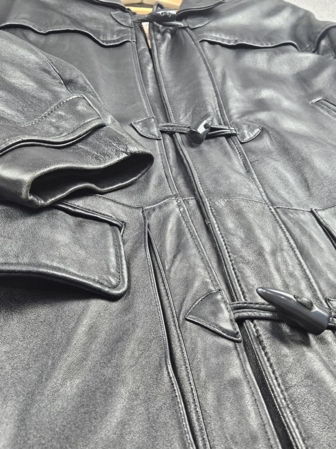 더 올 아메리칸 컬렉션 레더 더플 코트 ( L ) / 10483 상품이미지5