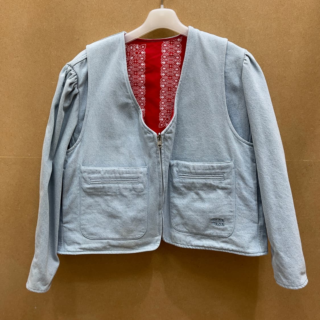 보카바카 페이즐리 리버시블 자켓 상품이미지1