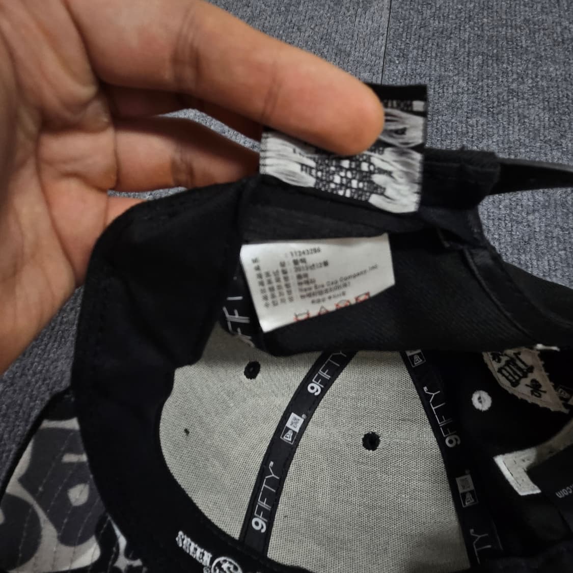 뉴에라X신트리플식스 하드코어 모자(급처) 상품이미지6