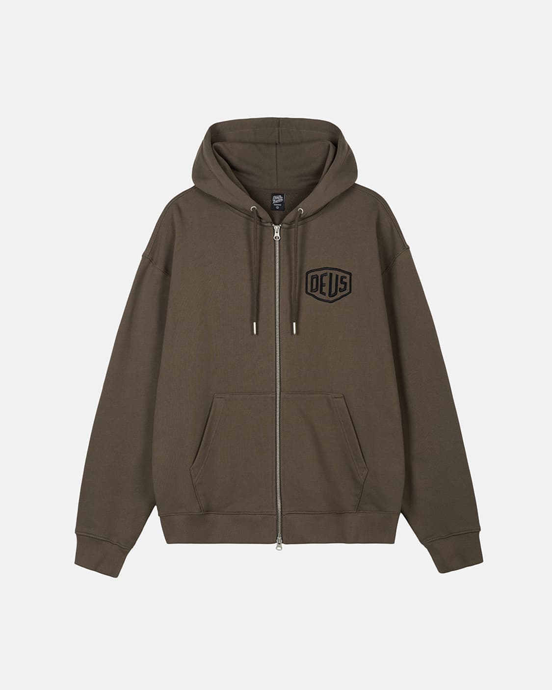 데우스 엑스 마키나 컬리지 어드레스 후디 집업 올리브 L 상품이미지1