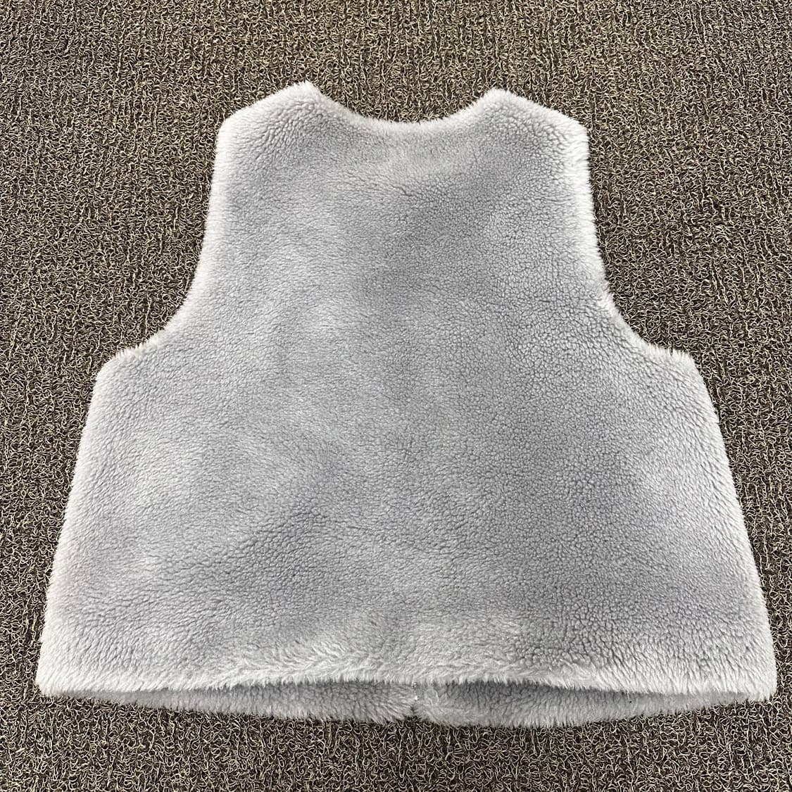 리오벨 여성 양모 양털 조끼 베스트 그레이 상품이미지4