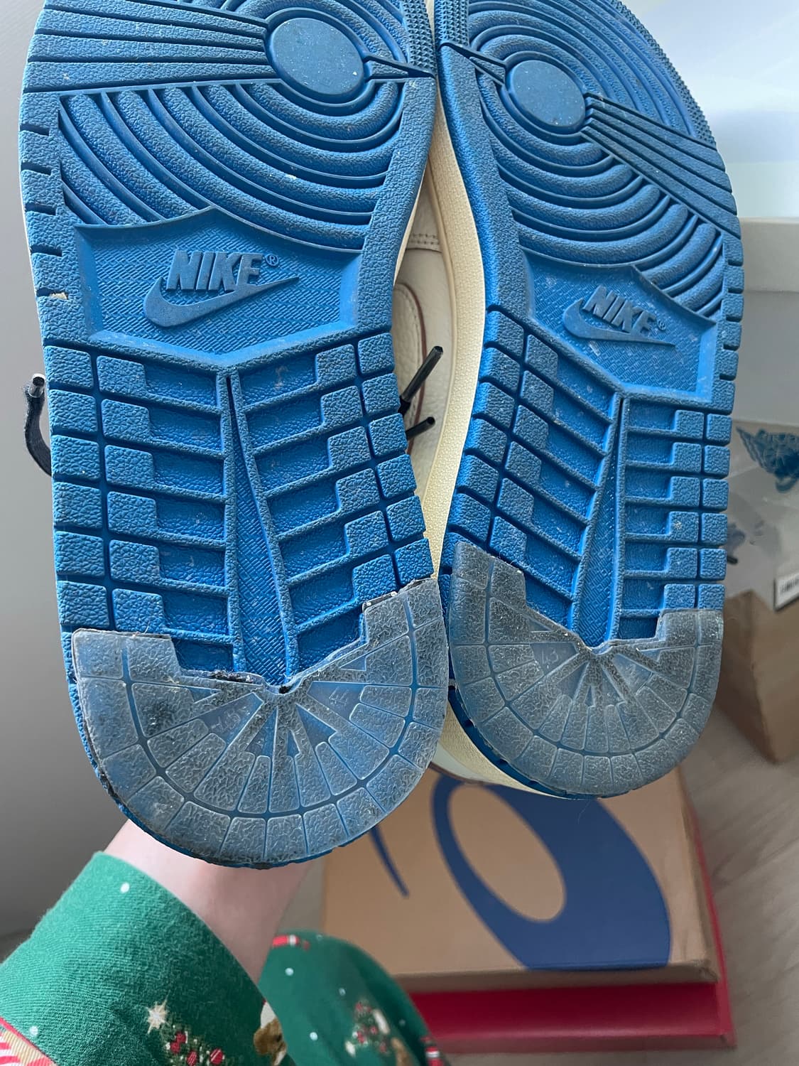 나이키 조던1 스캇 밀리터리 블루 2.0 43 상품이미지3