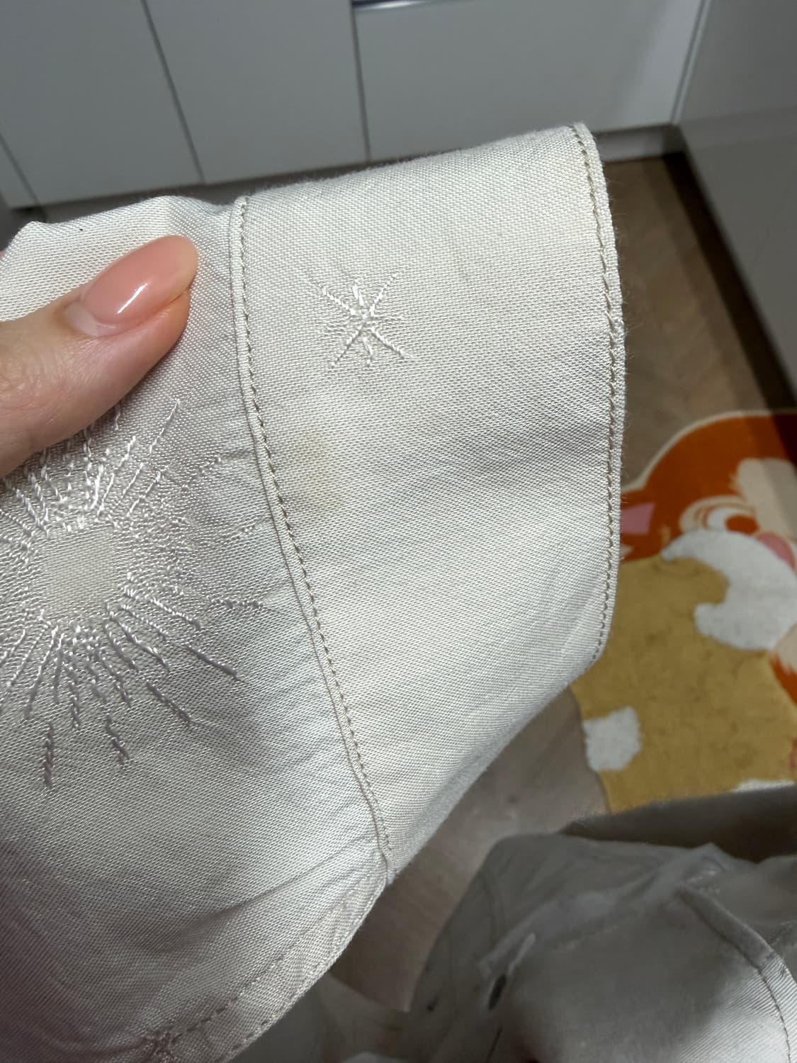 유스 트러커 자켓 에크루 자카드 상품이미지8