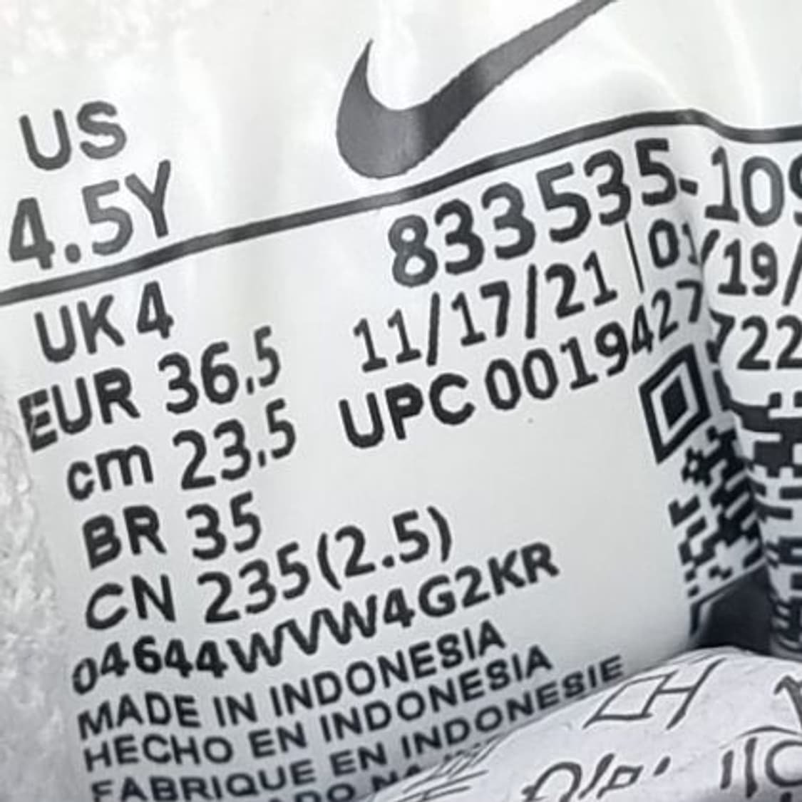 나이키 코트 로얄 흰파빨 스니커즈 235. 상품이미지6