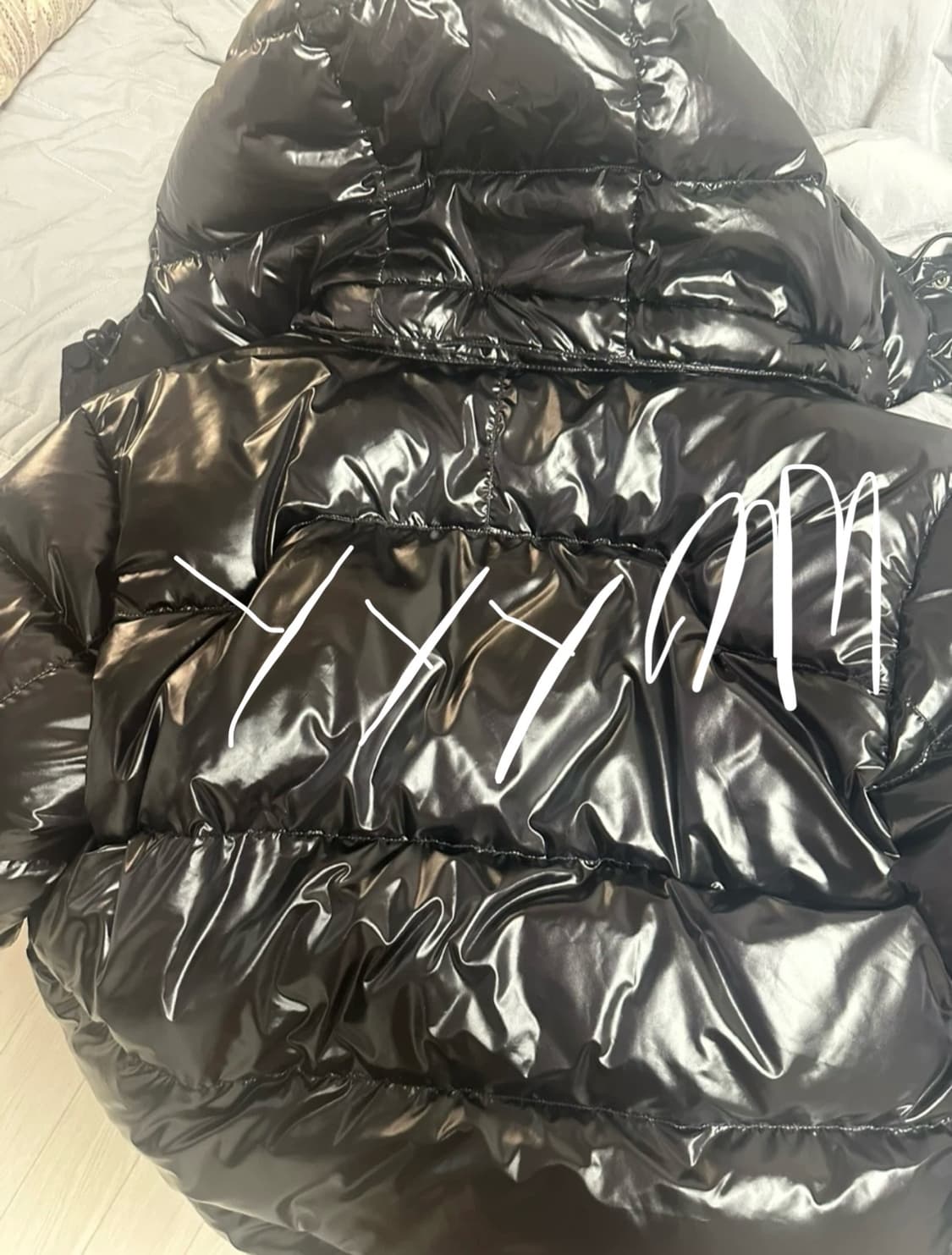 폴로 유광 패딩 상품이미지3