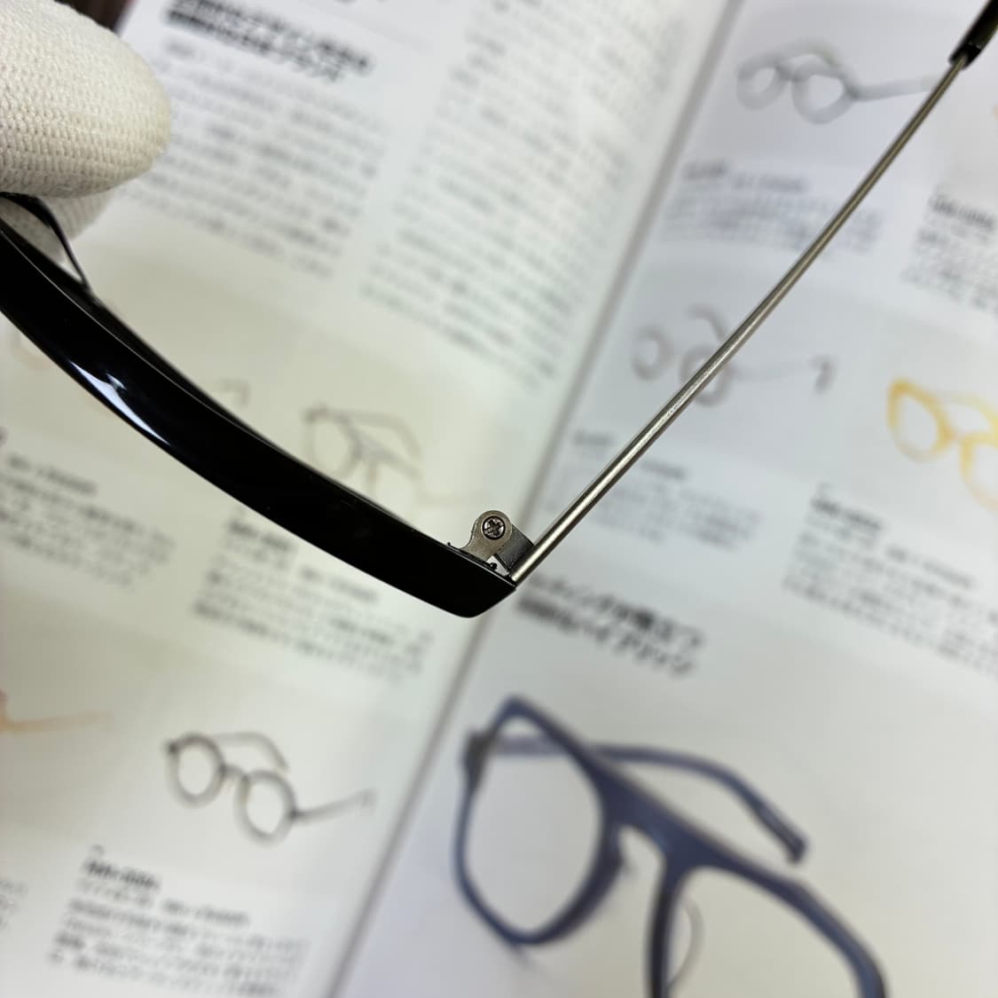 MATSUDA 마츠다 아세테이트 티타늄 콤비 블랙 실버 일본 안경 상품이미지4