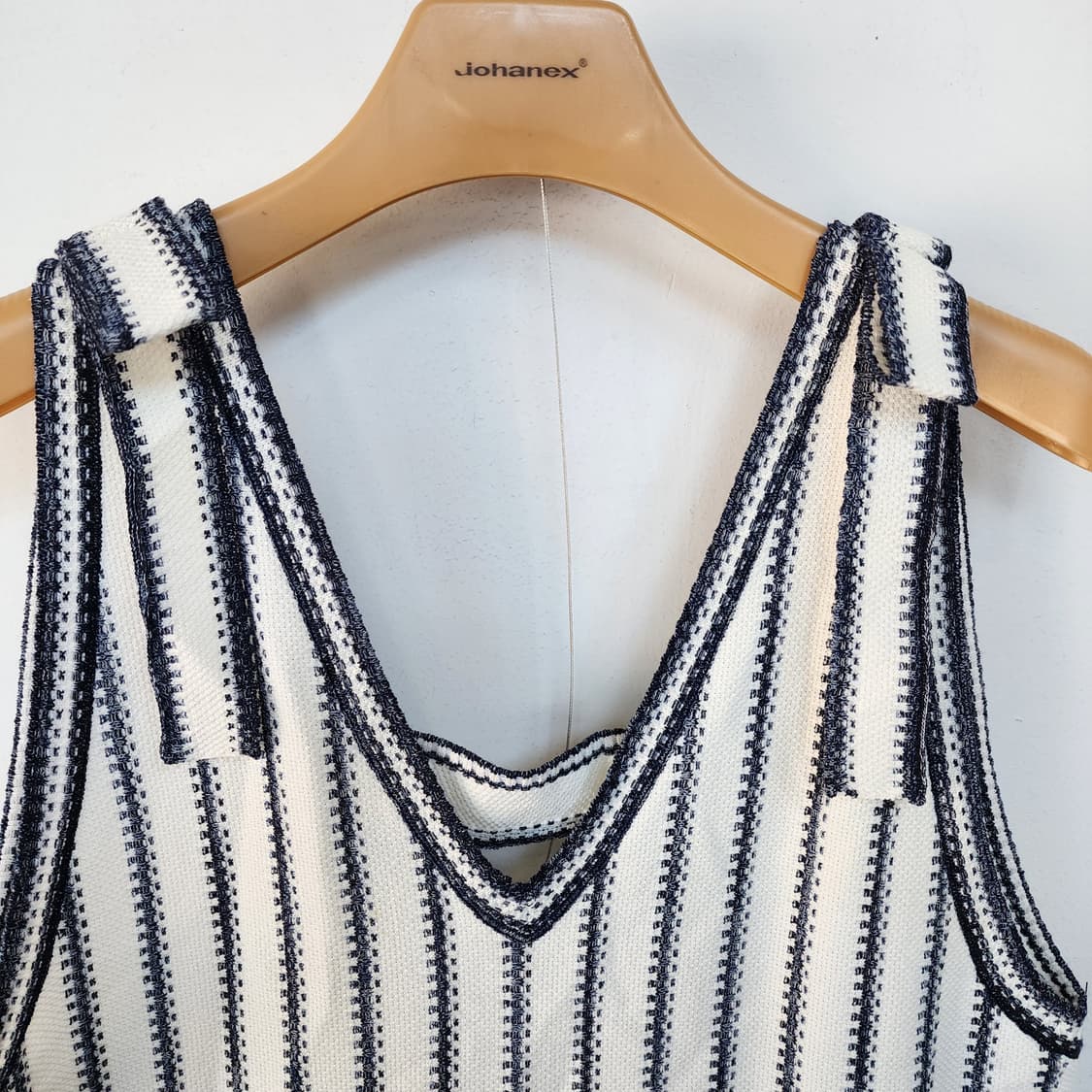 율라존슨 스트라이프 니트 민소매 원피스 상품이미지2