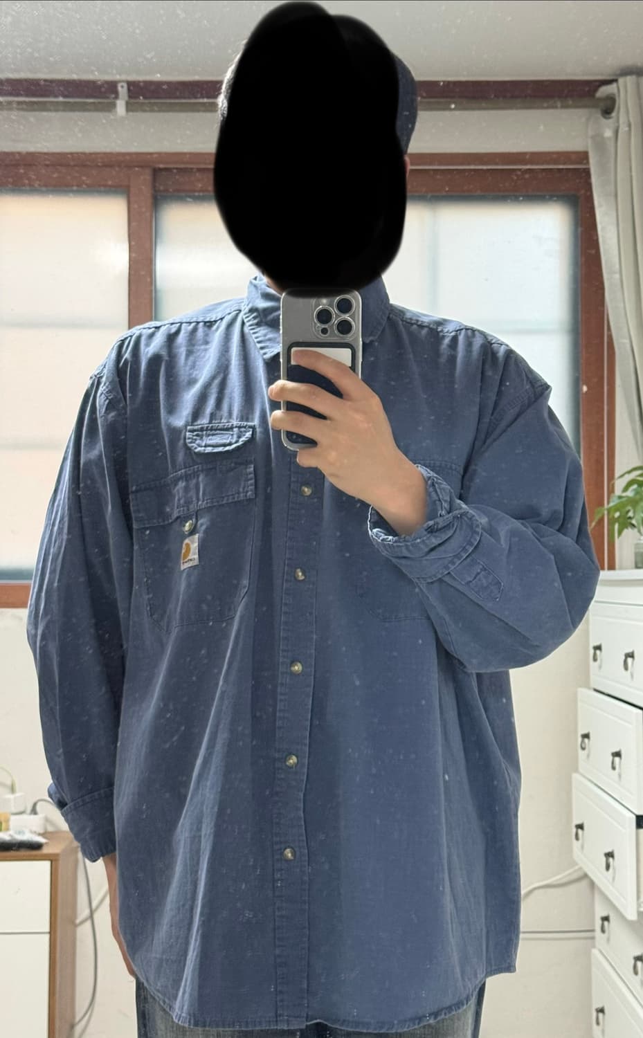 칼하트 워크 셔츠 XL 상품이미지3