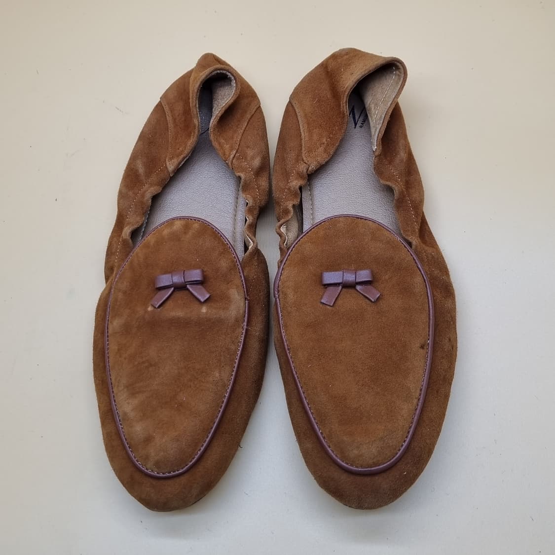 나무하나 스웨이드 여성플렛슈즈 255 상품이미지2