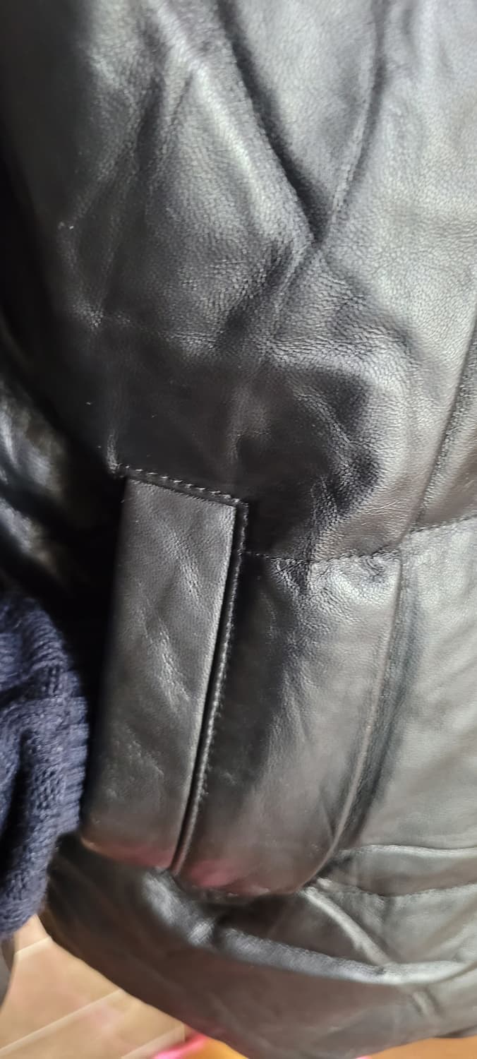 (남성95사이즈) 카시바디,KASIBADY 양가죽패딩 자켓(거위100) 상품이미지4