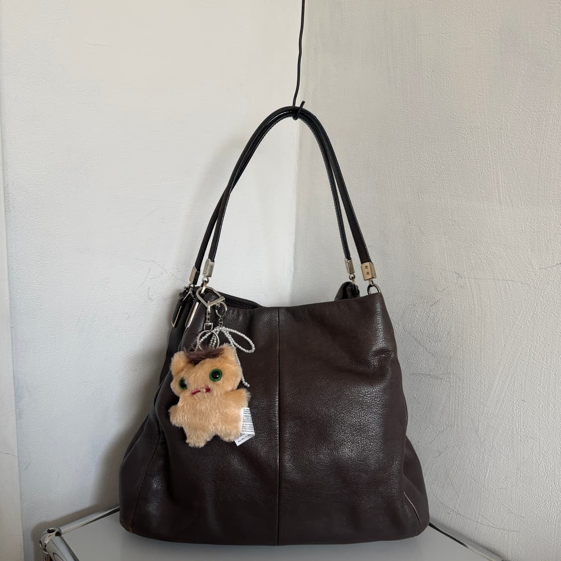 Coach leather hobo bag 상품이미지1