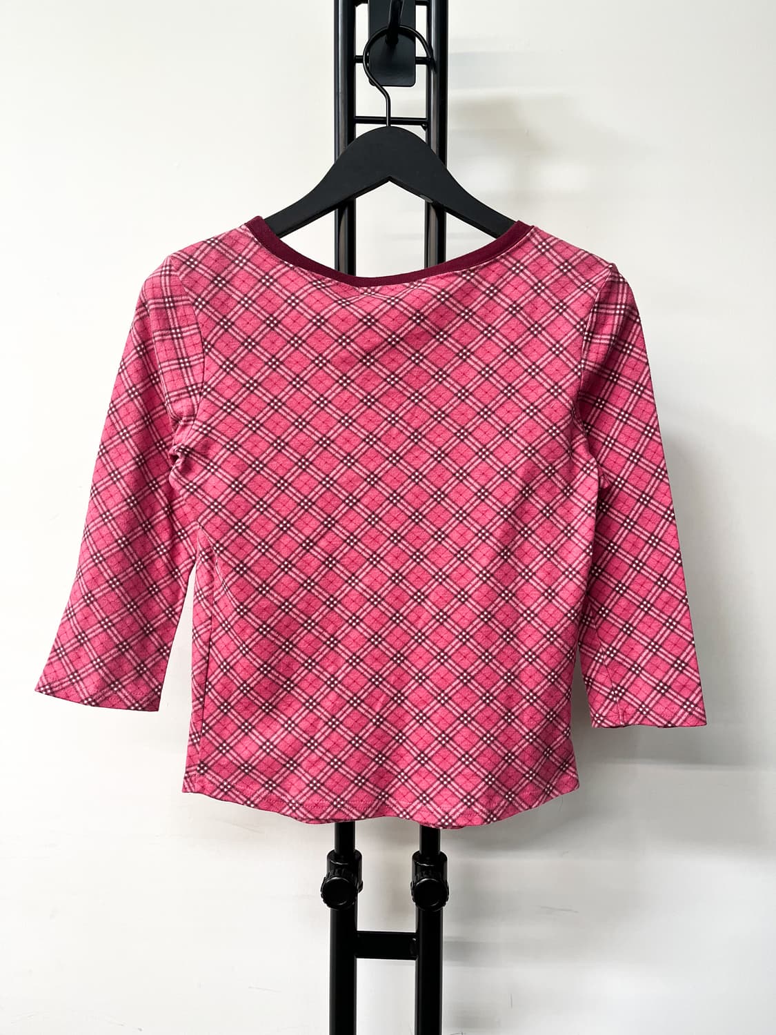 버버리 블루 라벨 노바 체크 롱슬리브 상품이미지4