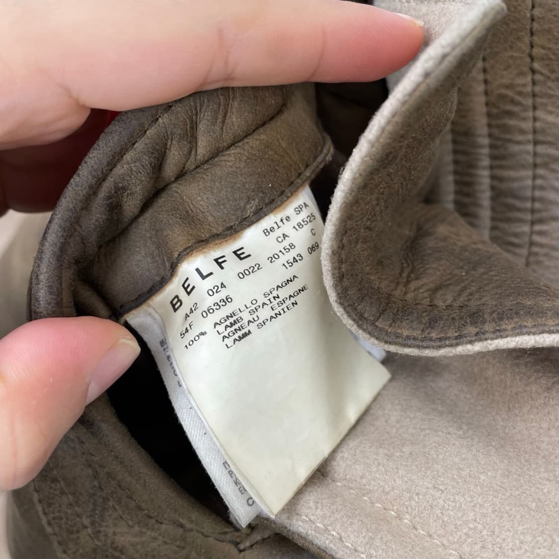 엠포리오 아르마니 Emporio Armani 시어링 롱 무스탕 코트 52 상품이미지6