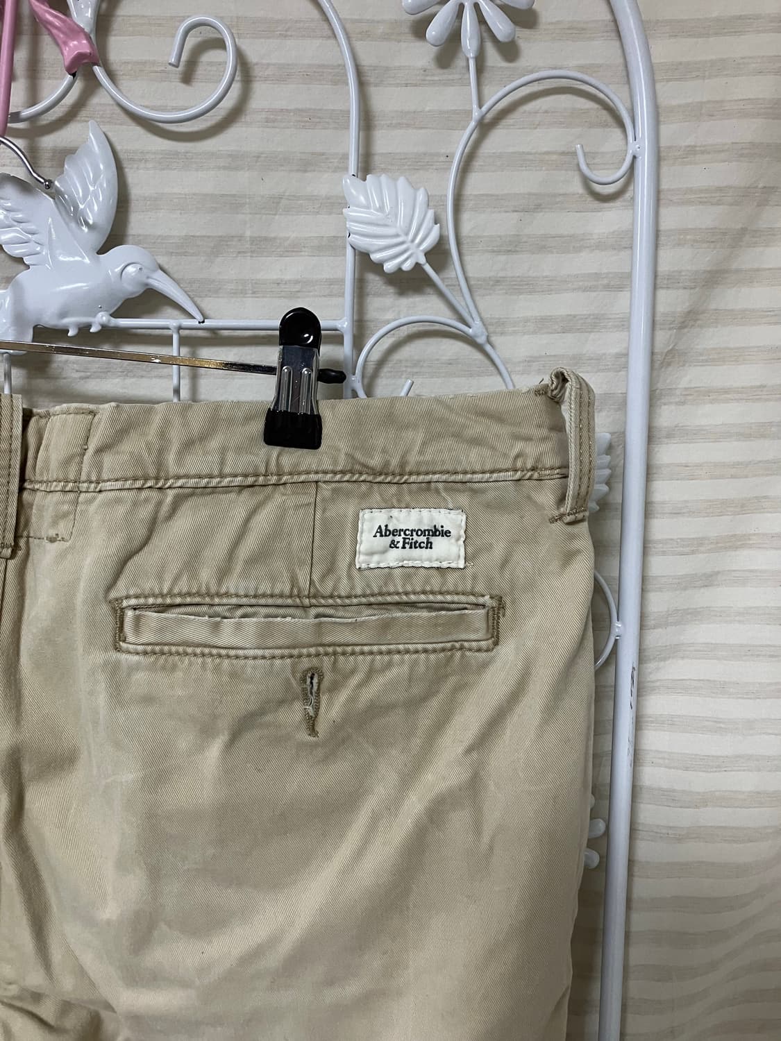 빈티지 아베 크롬비 베이지 데님 팬츠 y2k 스트릿 갸루 펑키 일본빈티지 상품이미지3
