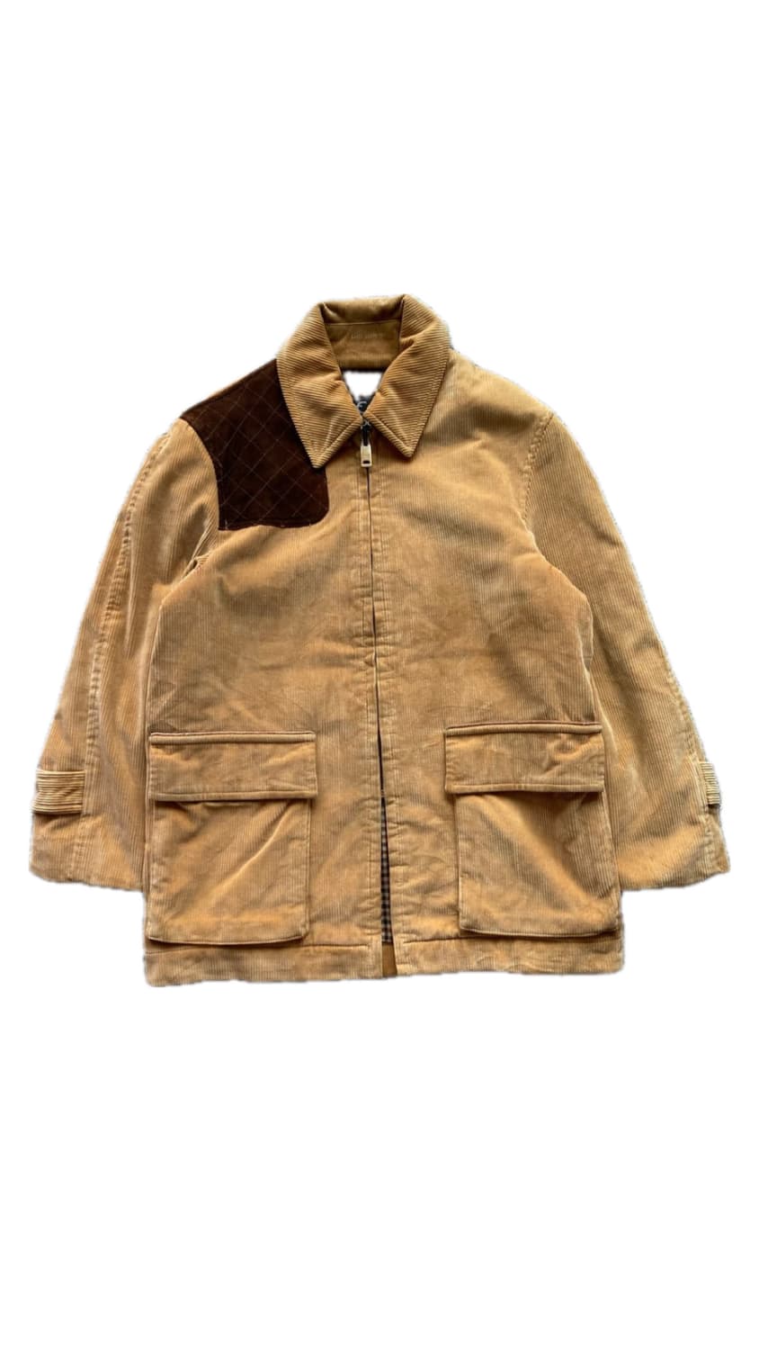 80s 90s 빈티지 헤비 코듀로이 골덴 집업 자켓 상품이미지1