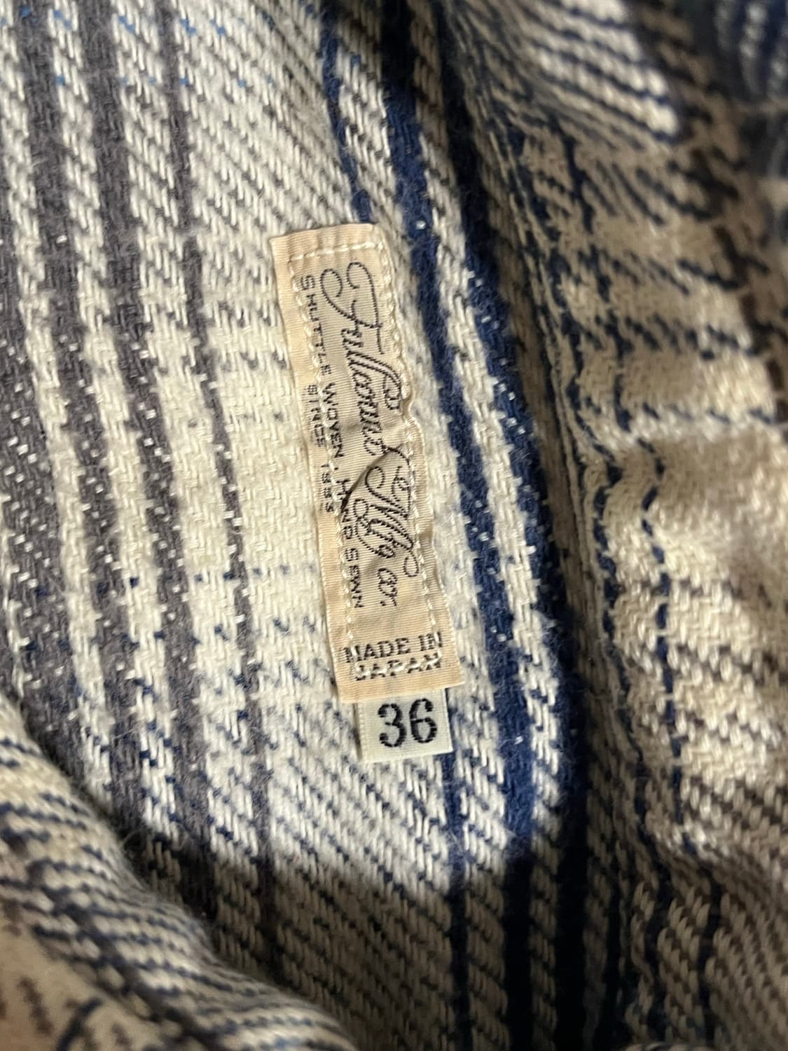 [36]  풀카운트 플란넬 셔츠 넬셔츠 상품이미지4